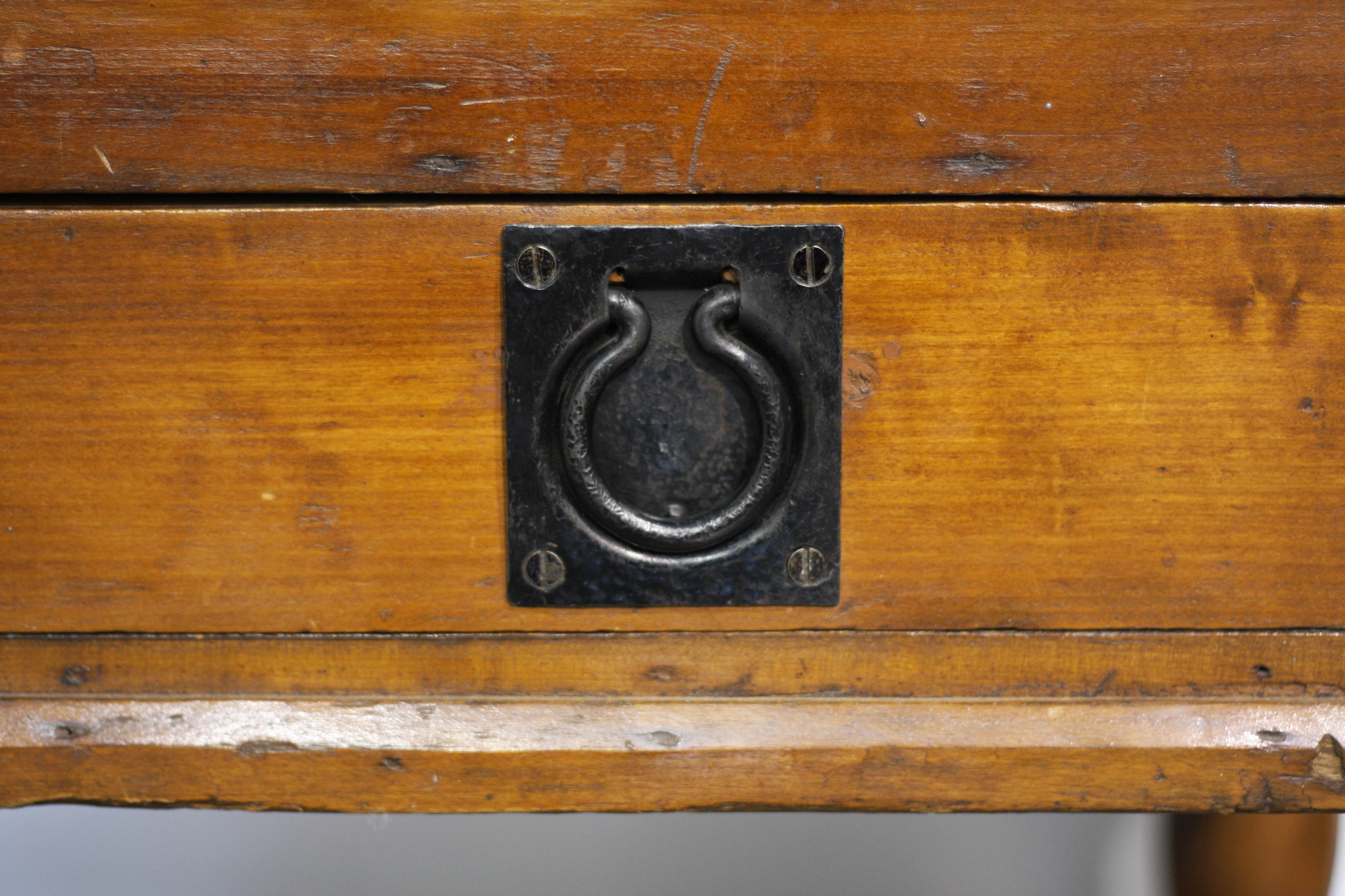 Antique Southern Pine Chest on Stand