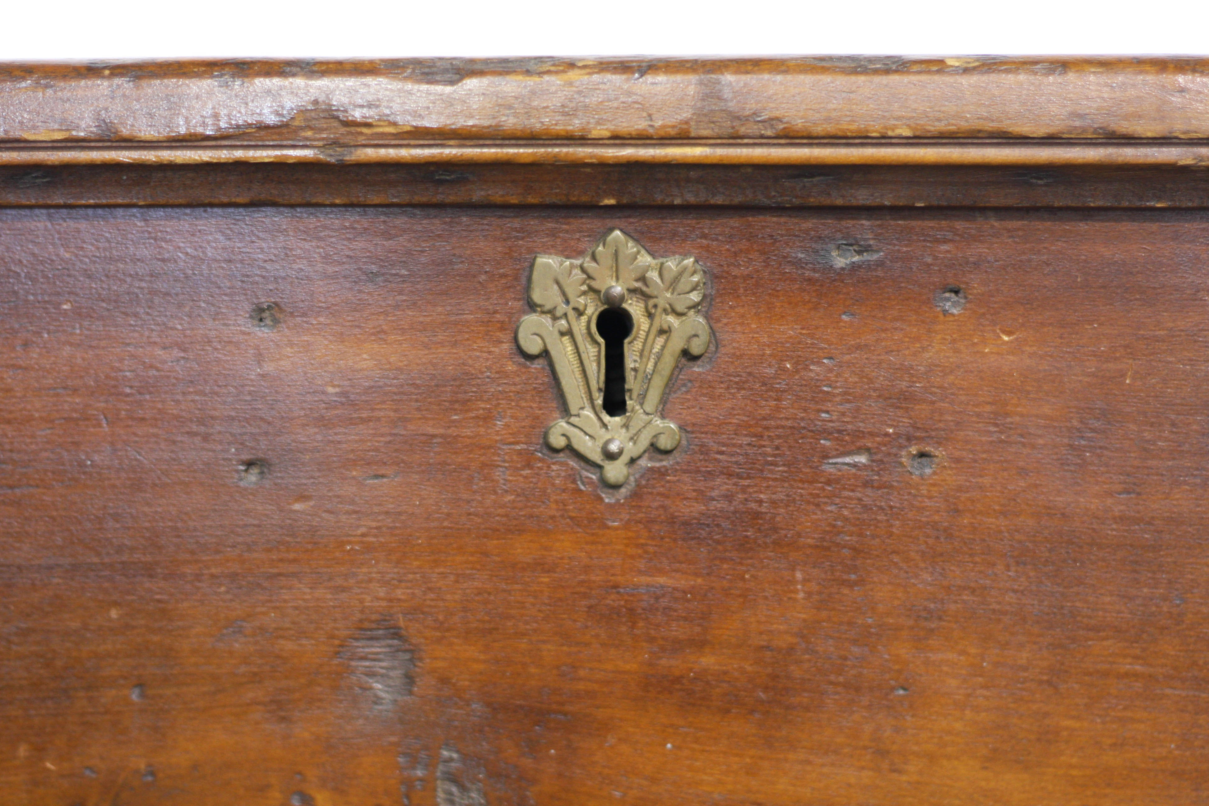 Antique Southern Pine Chest on Stand