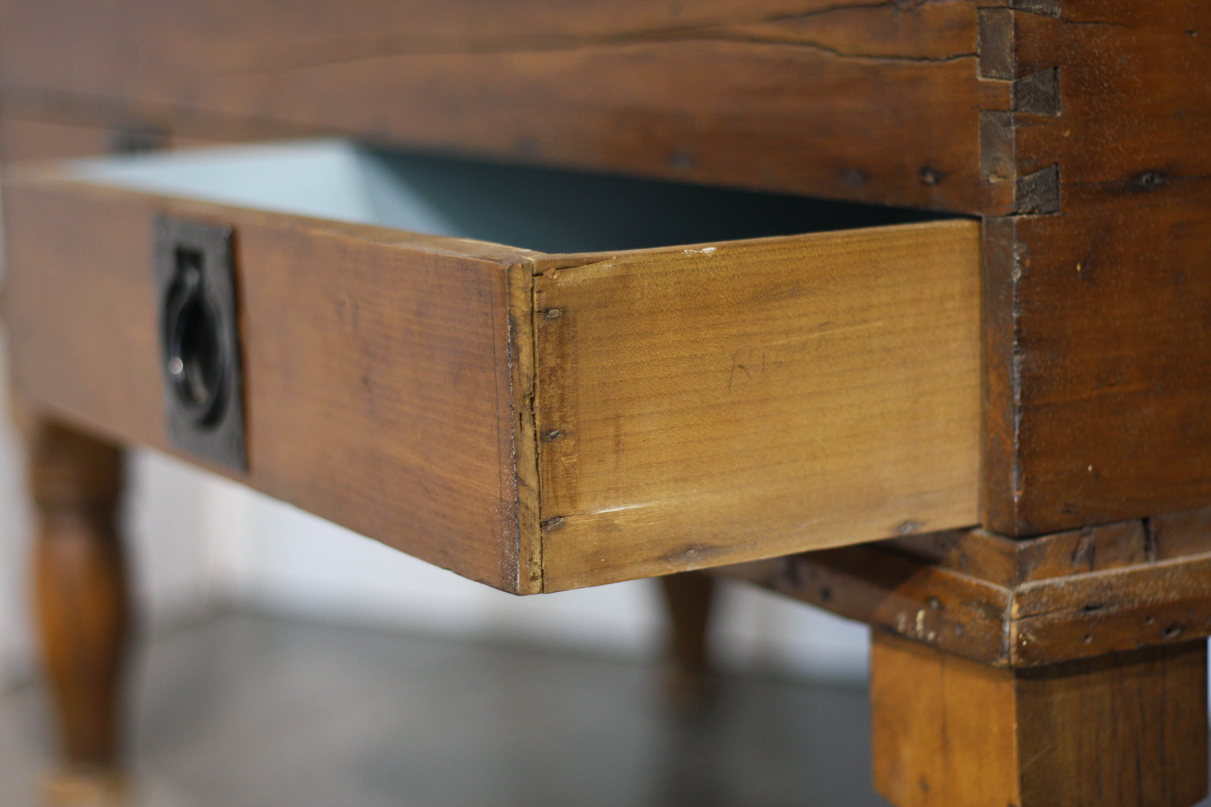 Antique Southern Pine Chest on Stand