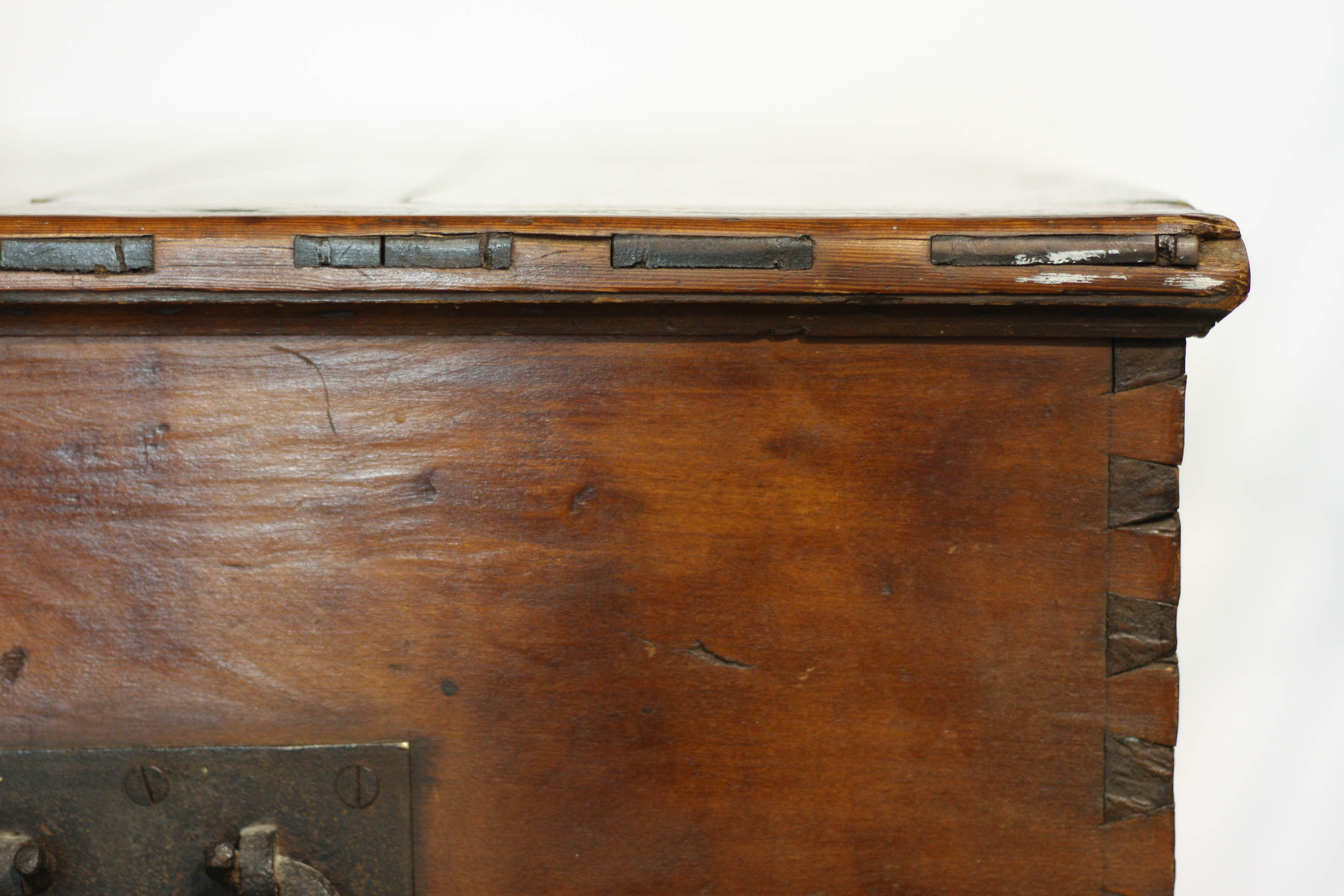 Antique Southern Pine Chest on Stand
