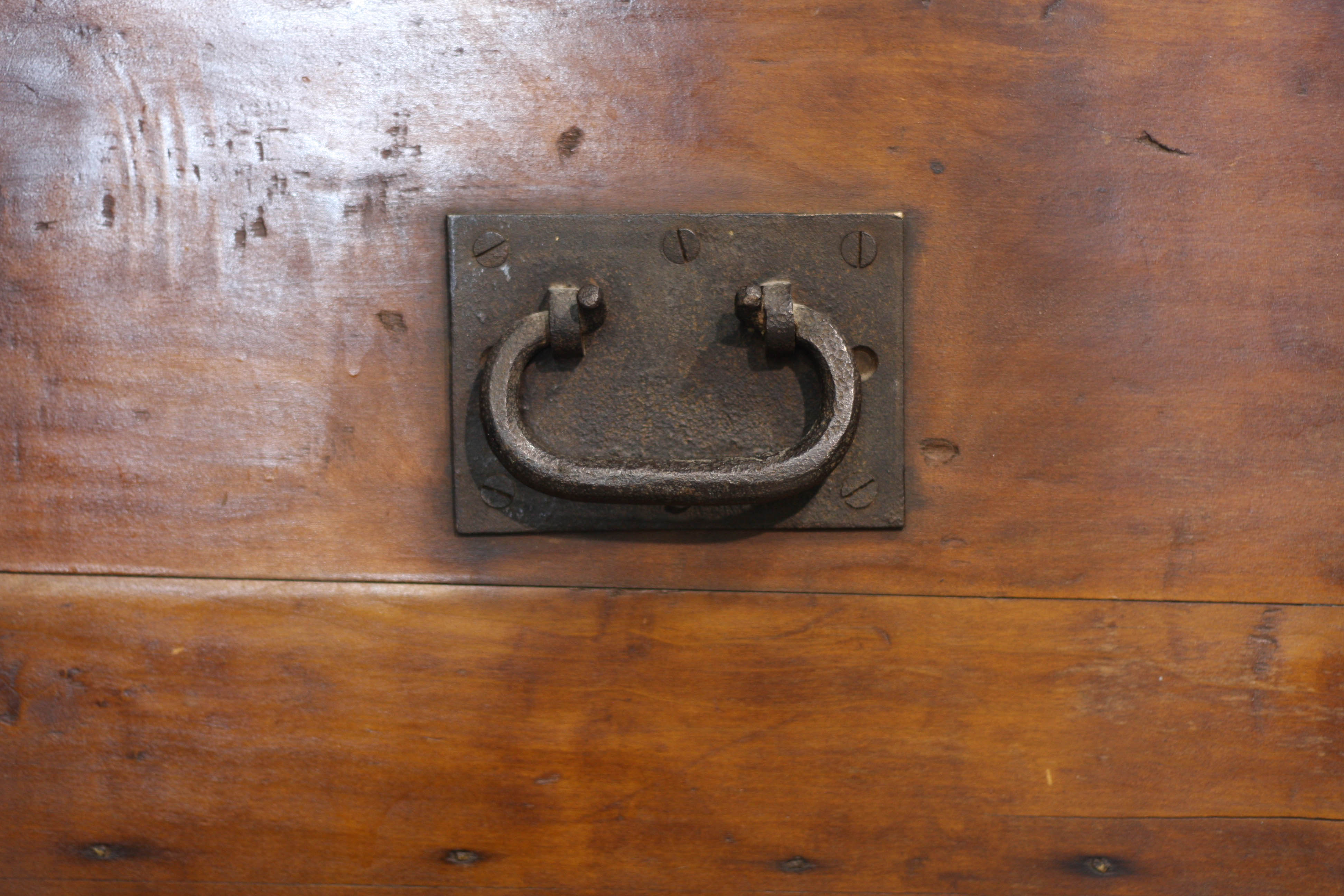 Antique Southern Pine Chest on Stand