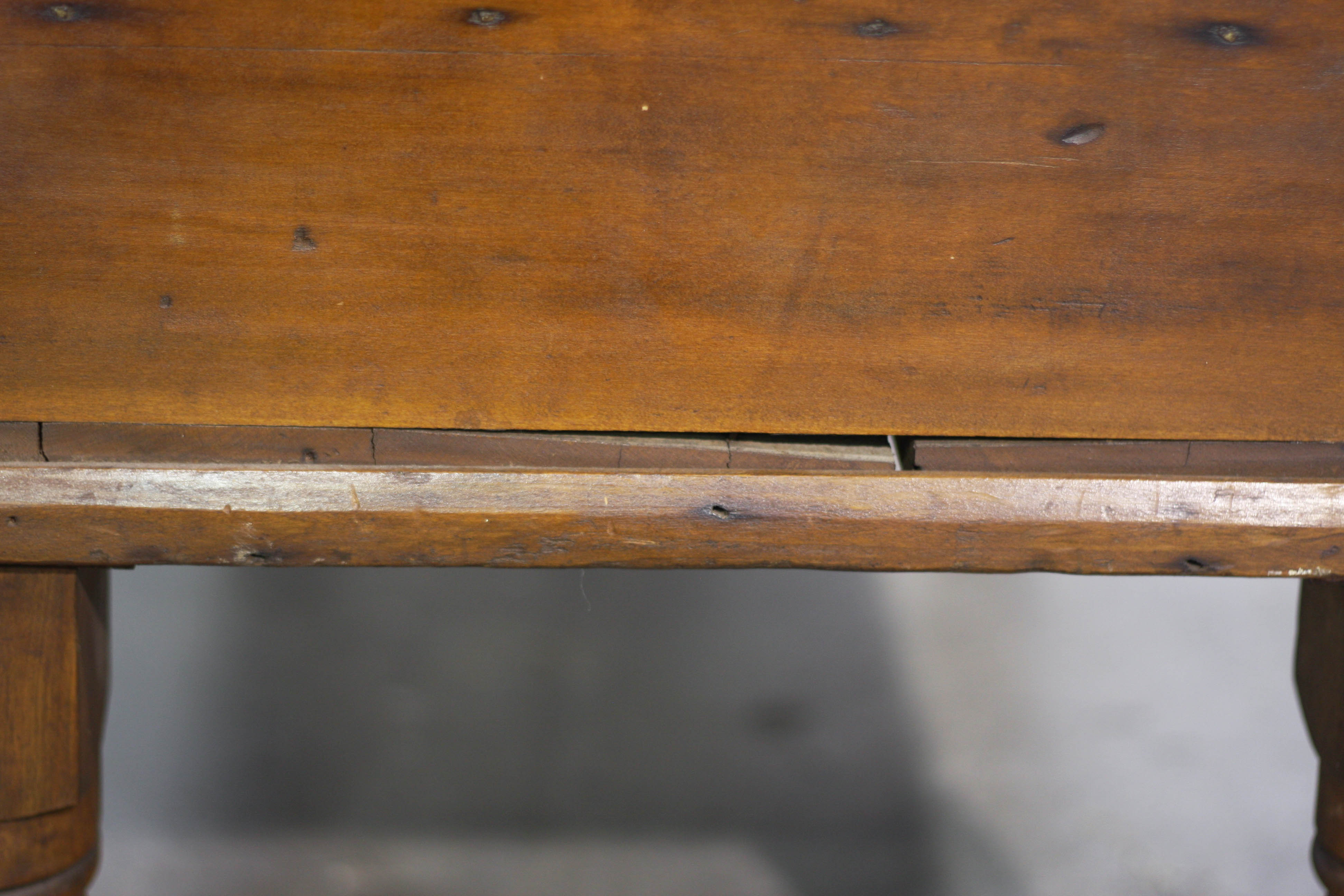 Antique Southern Pine Chest on Stand
