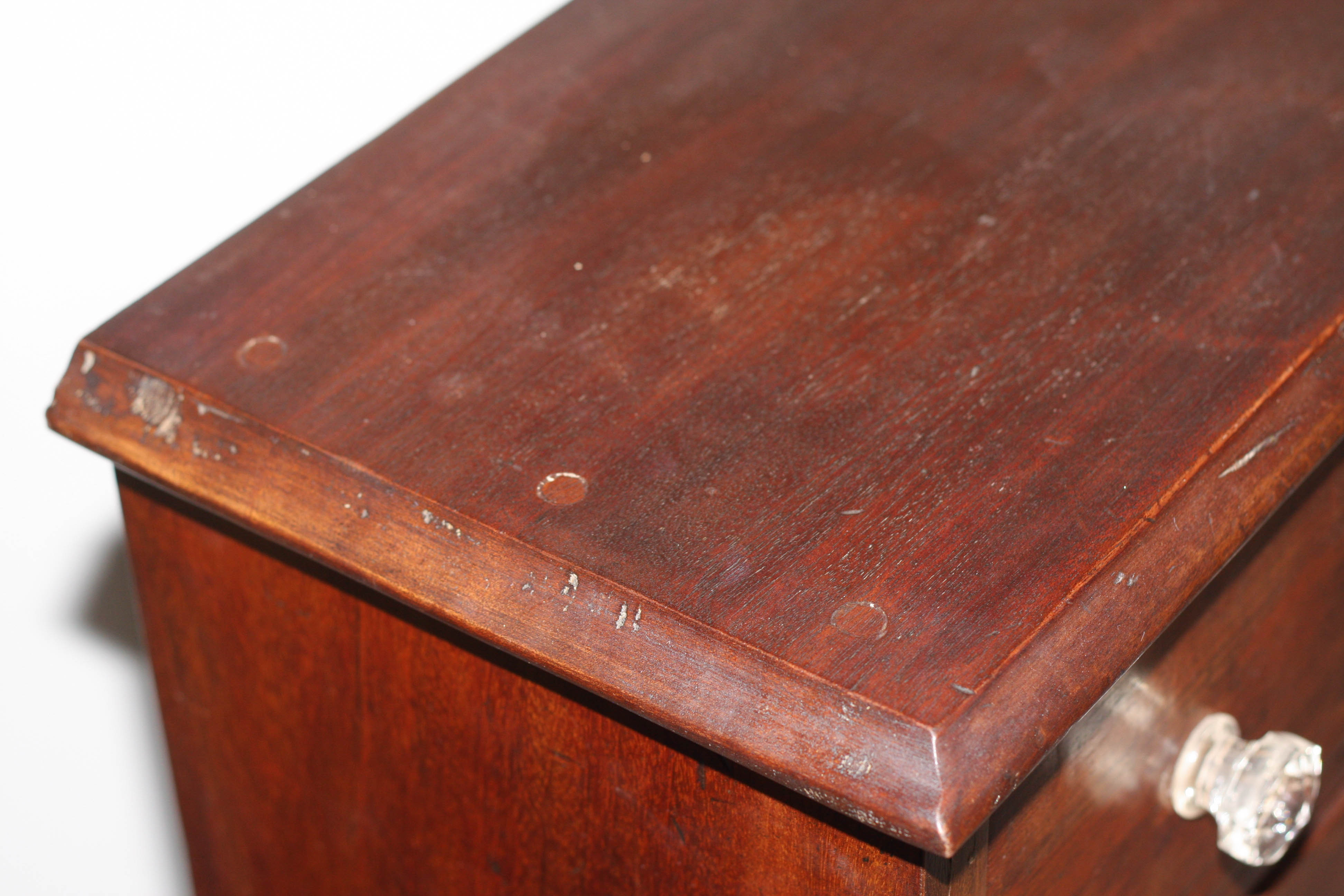 Antique Mahogany Apothecary Chest
