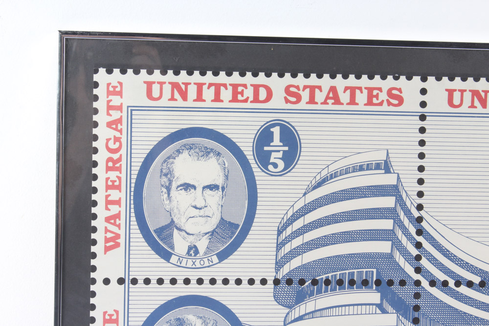 Gale Wagner Lithograph "Watergate"