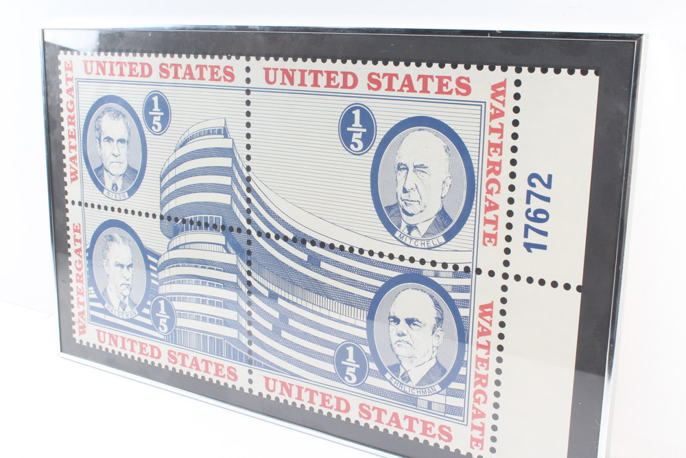 Gale Wagner Lithograph "Watergate"