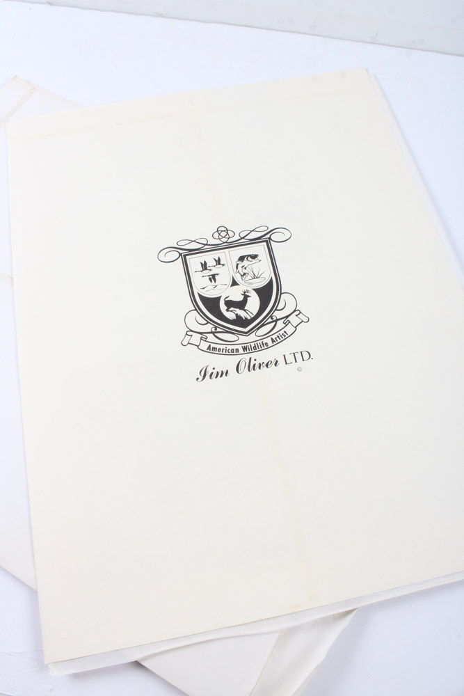 Jim Oliver Limited Edition Offset Lithograph Cub Collection