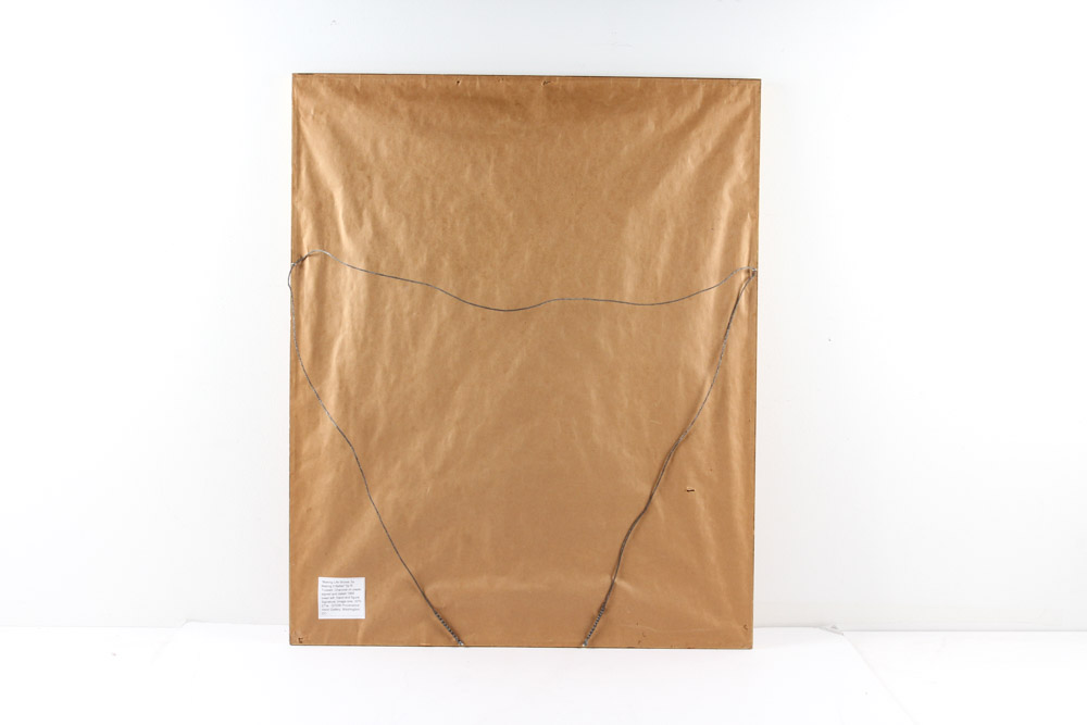 R. Trussell Surrealist Charcoal "Making Life Worse by Making It Better"