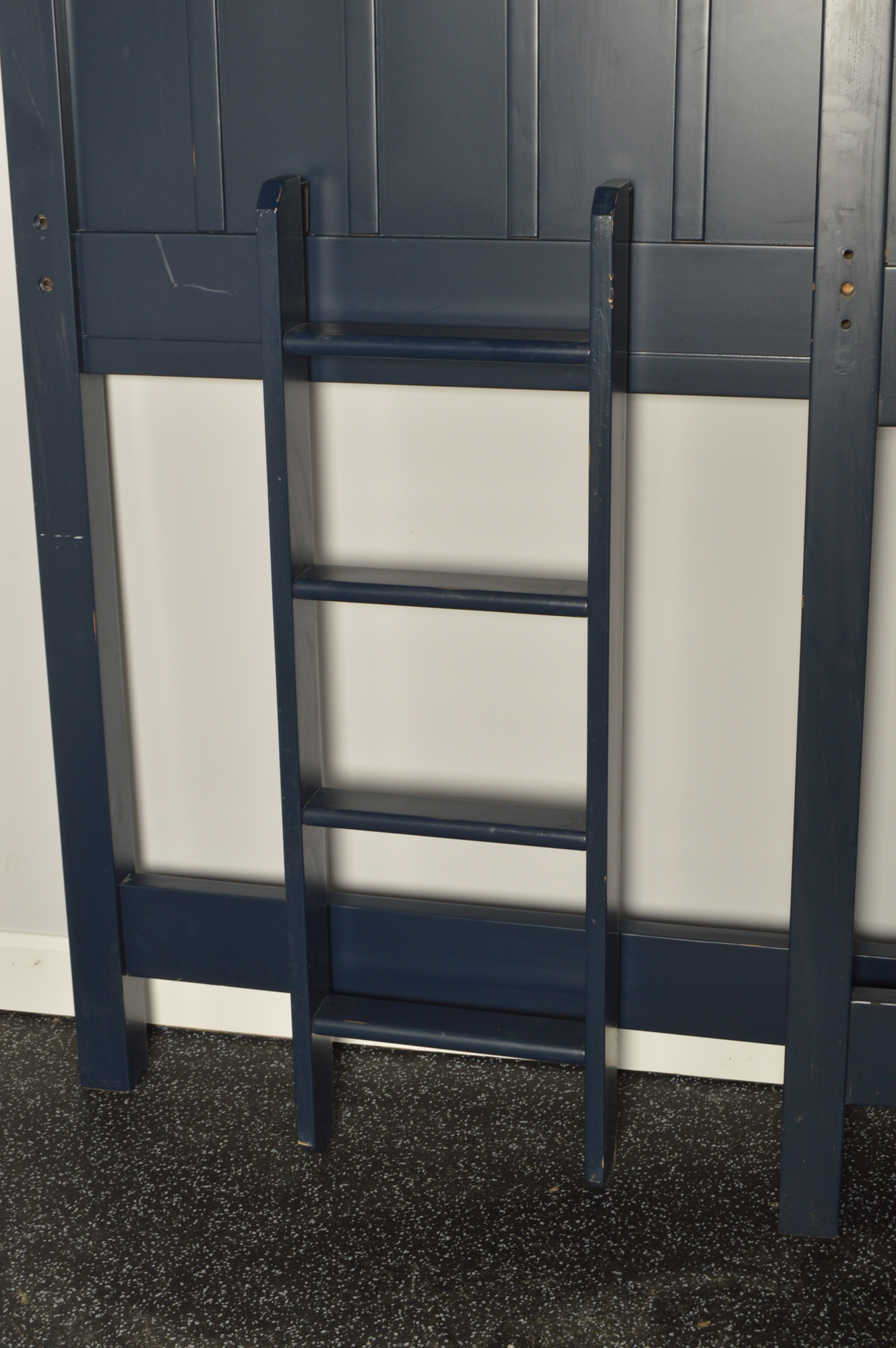 Pottery Barn Kids Navy "Camp" Loft Bed