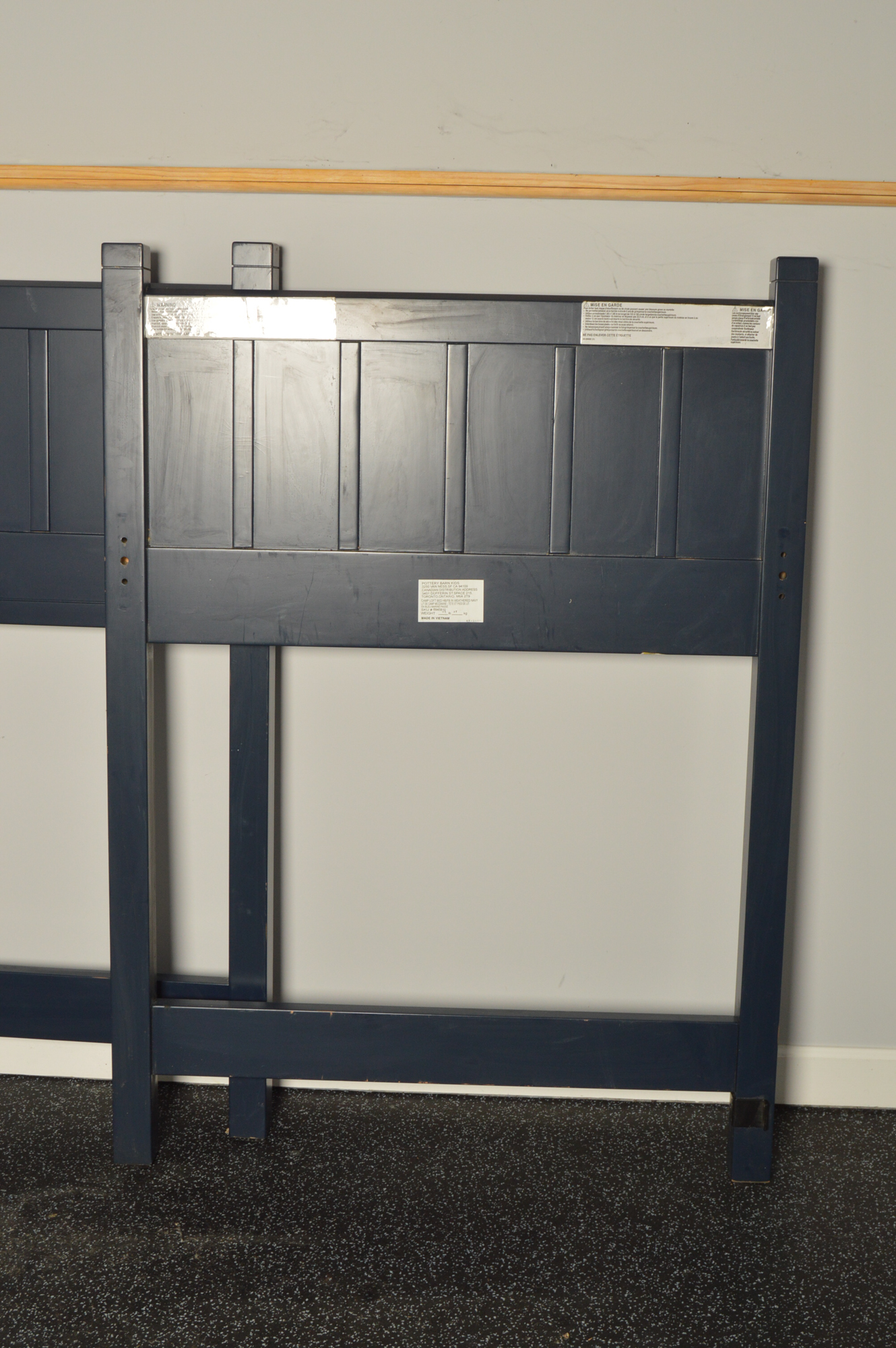 Pottery Barn Kids Navy "Camp" Loft Bed
