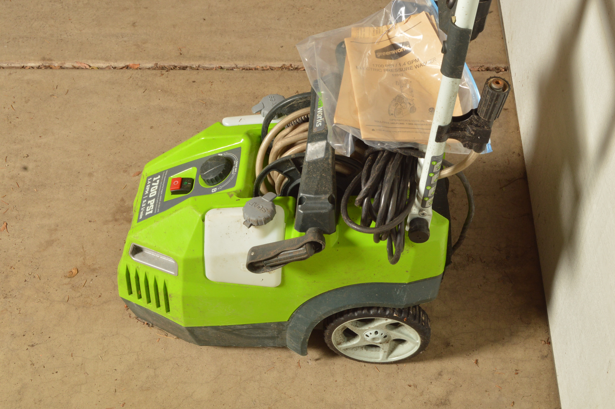 Greenworks Pressure Washer