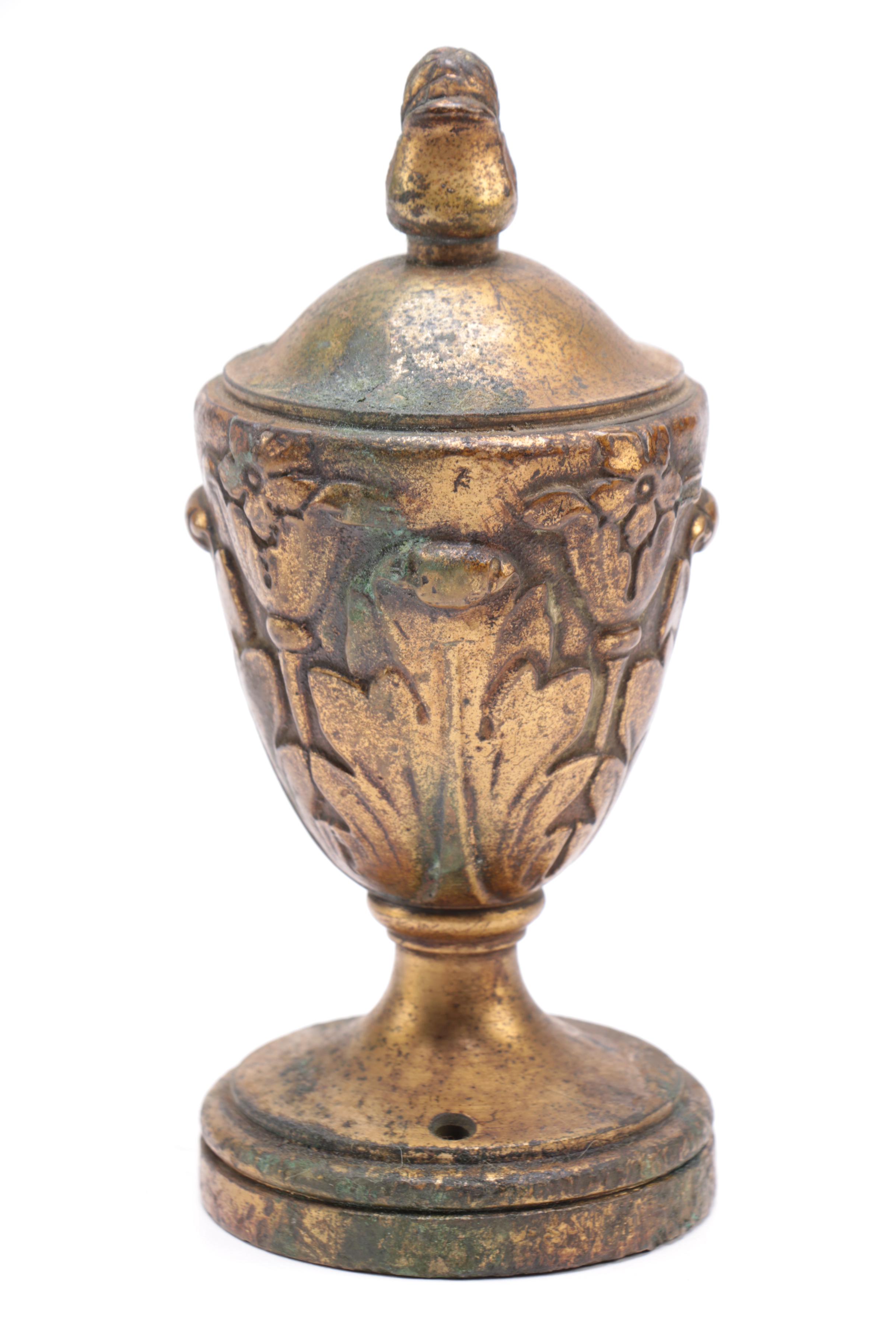 Brass Chalice and Covered Jar
