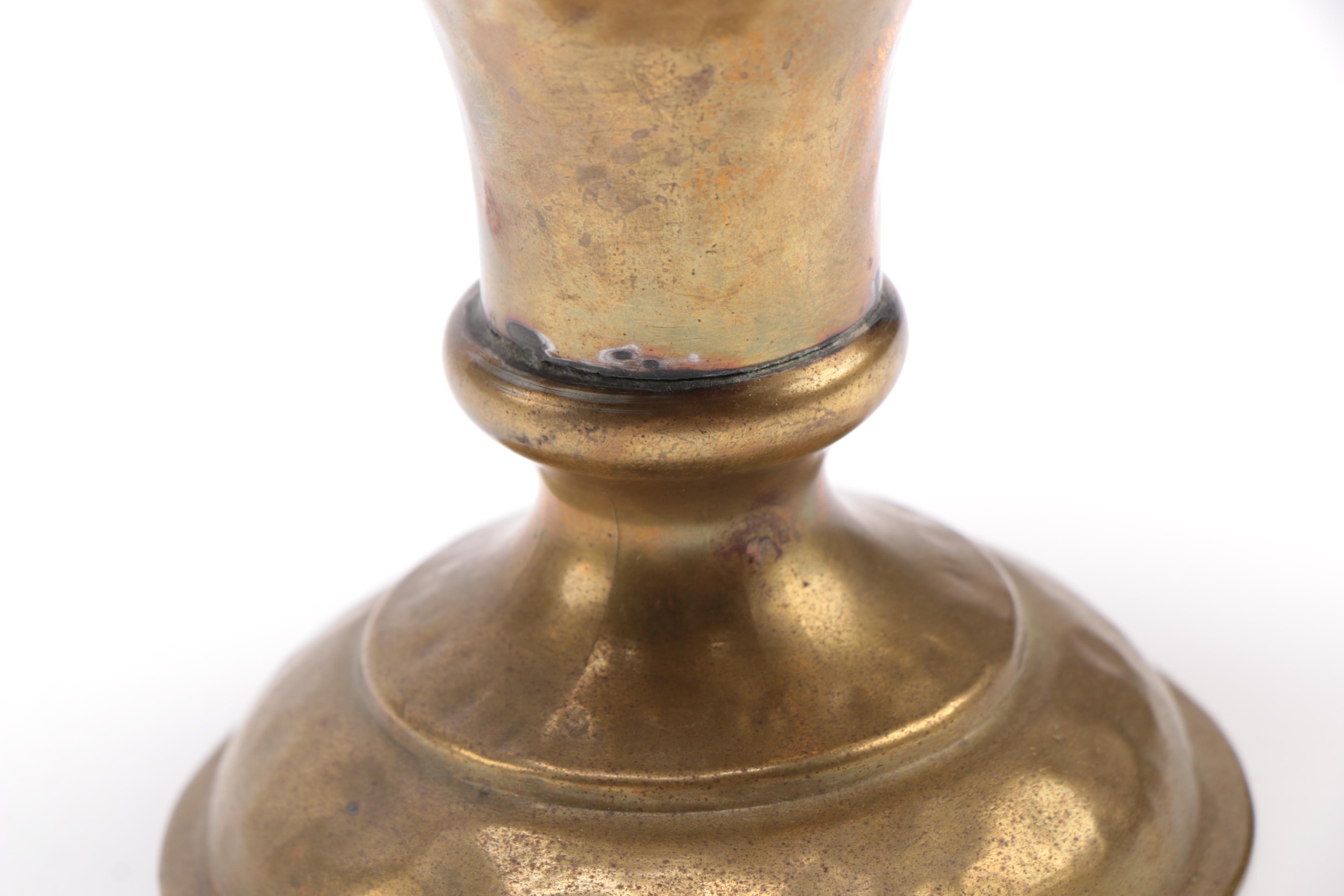 Brass Chalice and Covered Jar