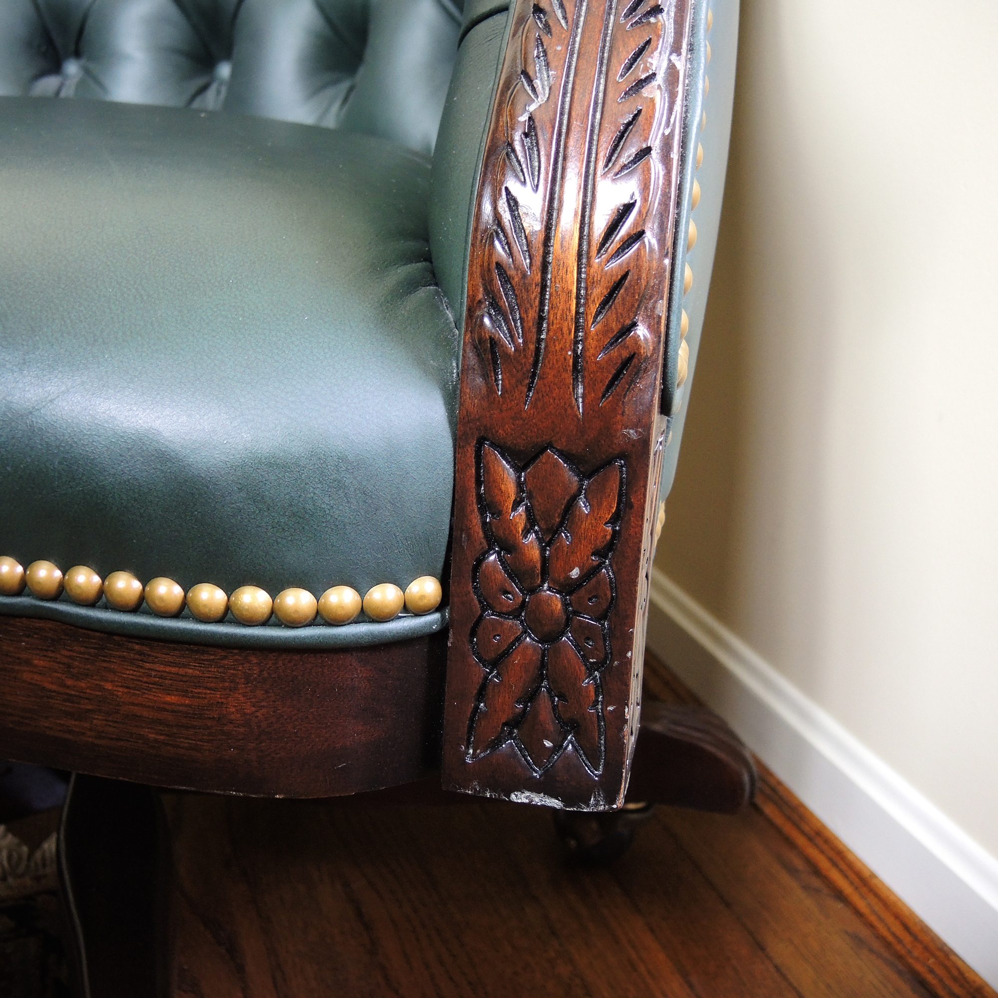 Hancock & Moore Tivoli Tufted Leather Office Chair