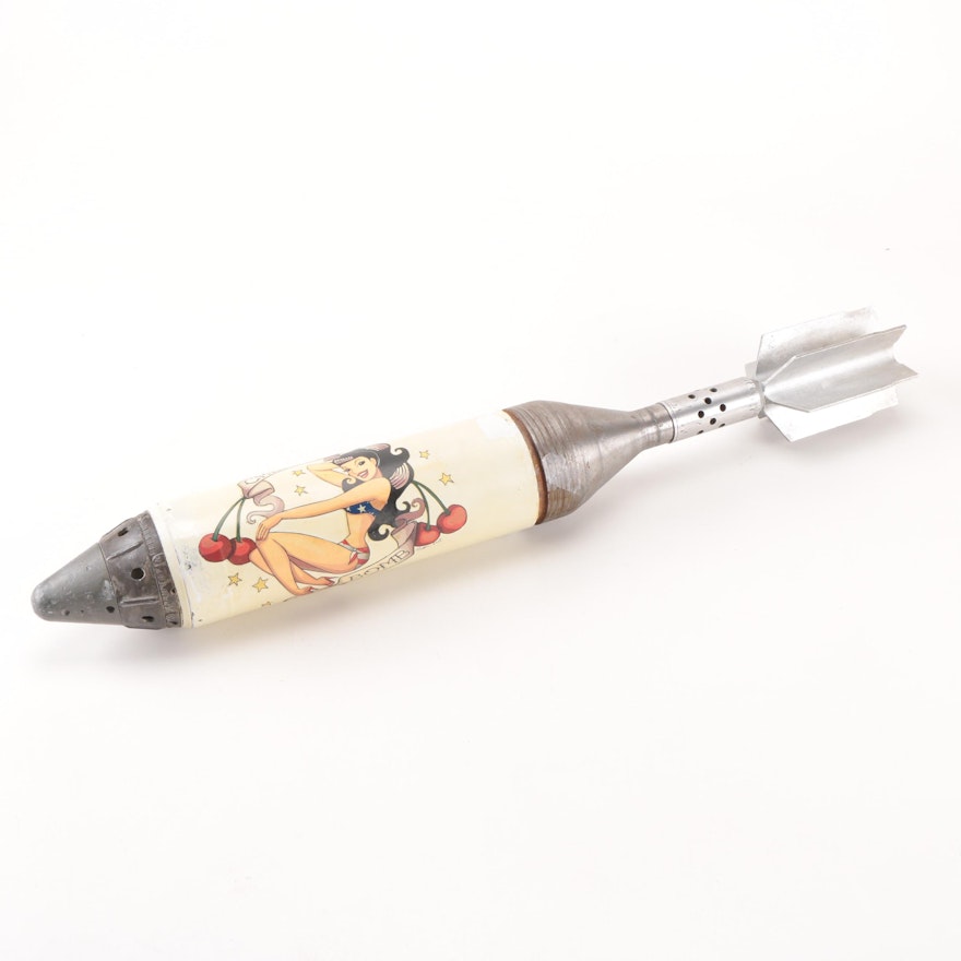 “Bombshell” Inspired Rocket Decor