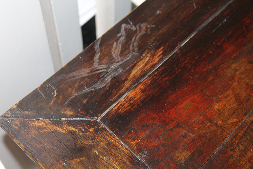 Vintage Chinese Elm Side Cabinet