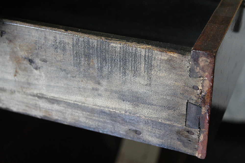 Vintage Chinese Elm Side Cabinet