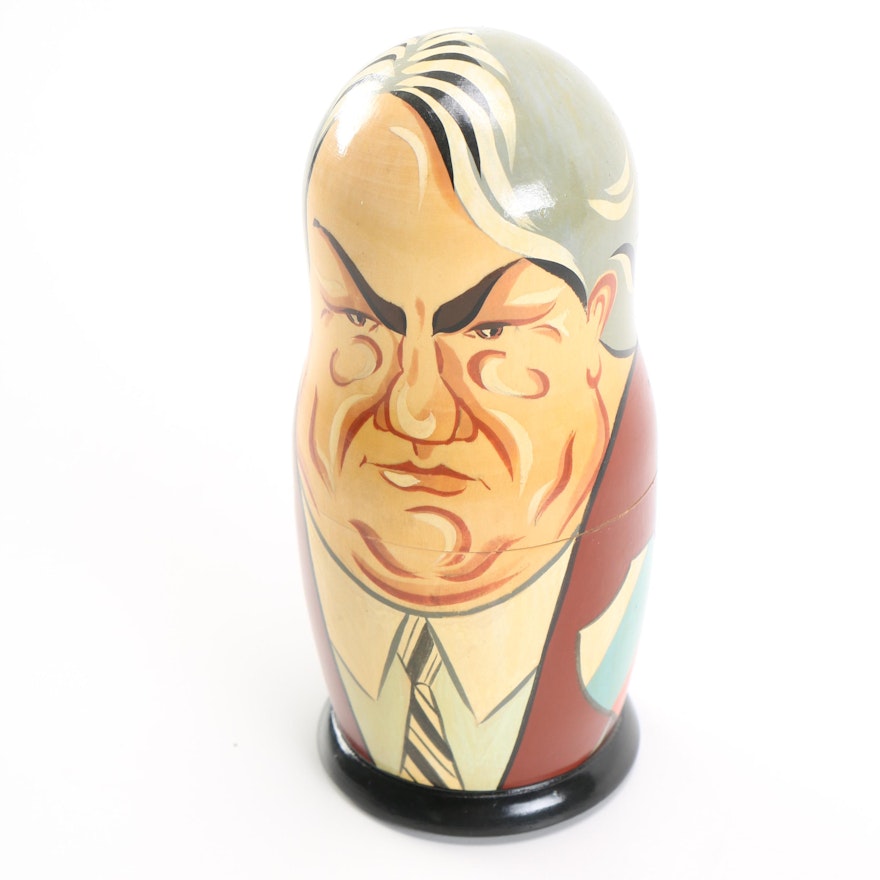 Soviet Leaders Nesting Dolls