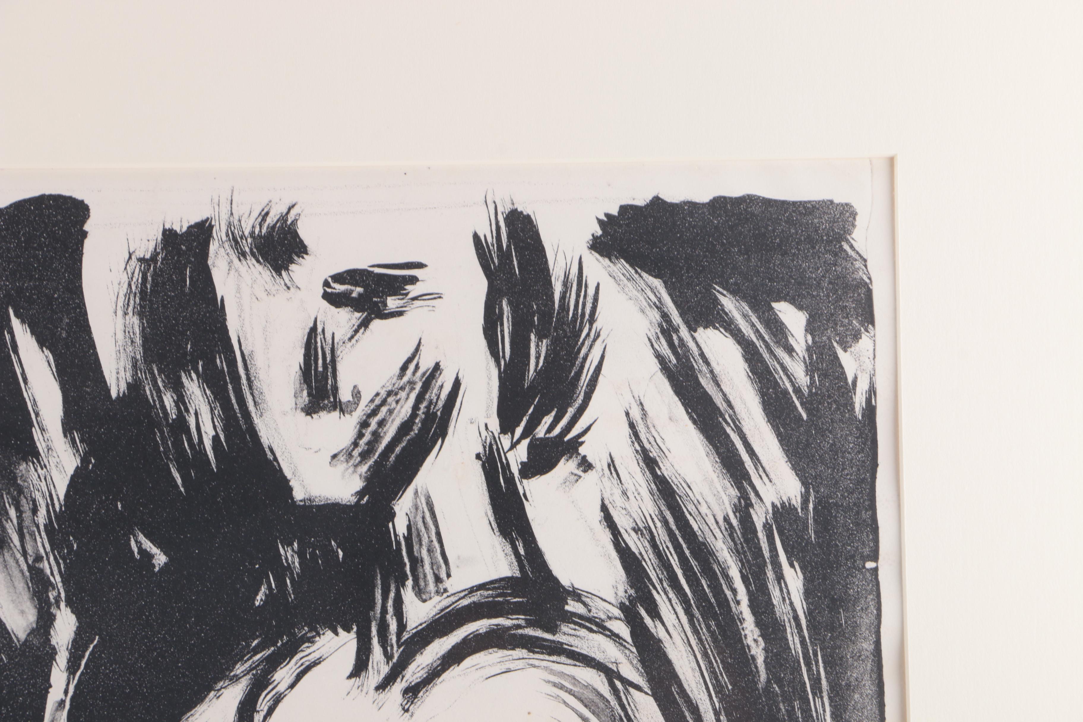 Arthur Helwig Original Lithograph on Paper