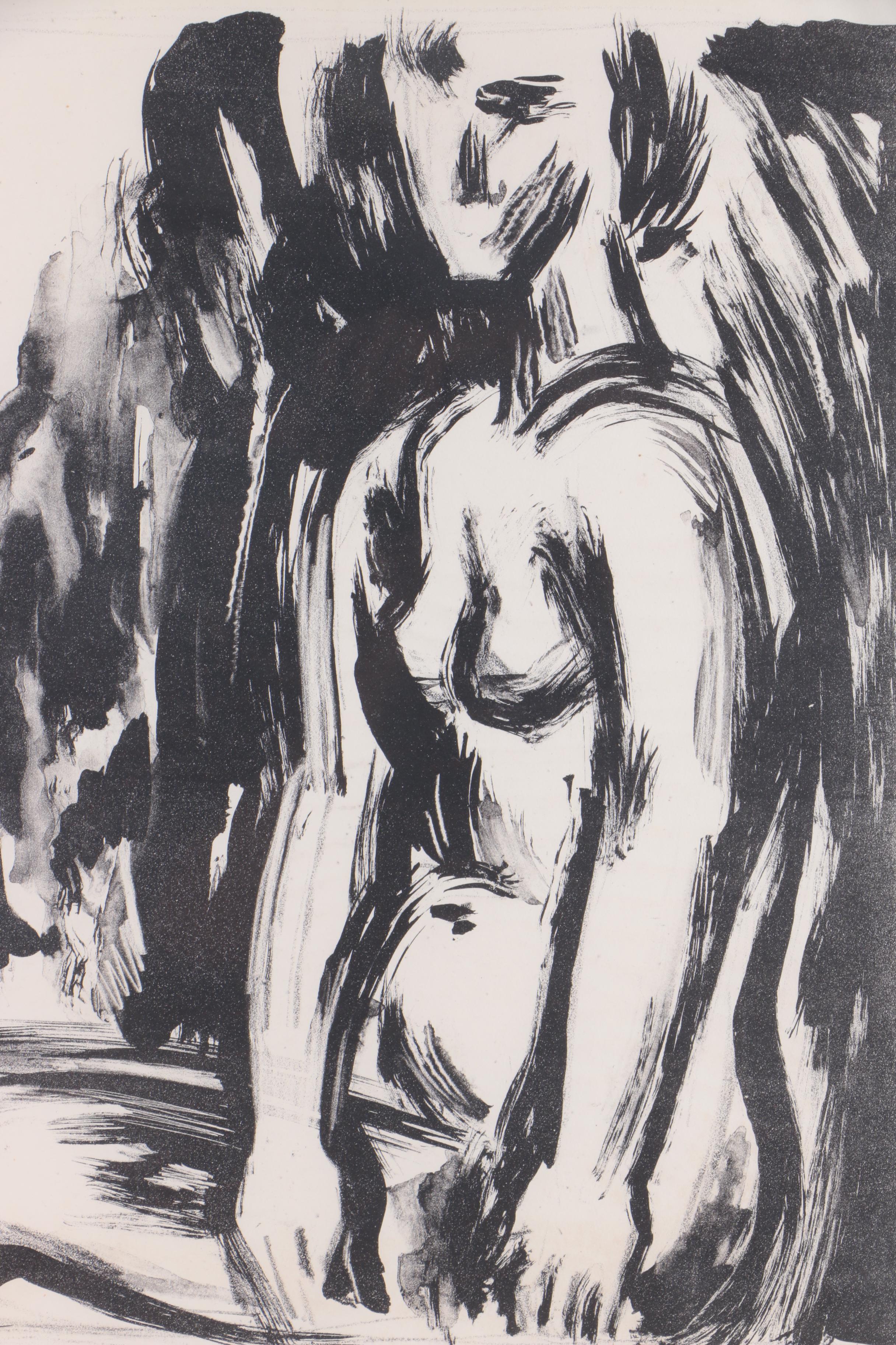 Arthur Helwig Original Lithograph on Paper