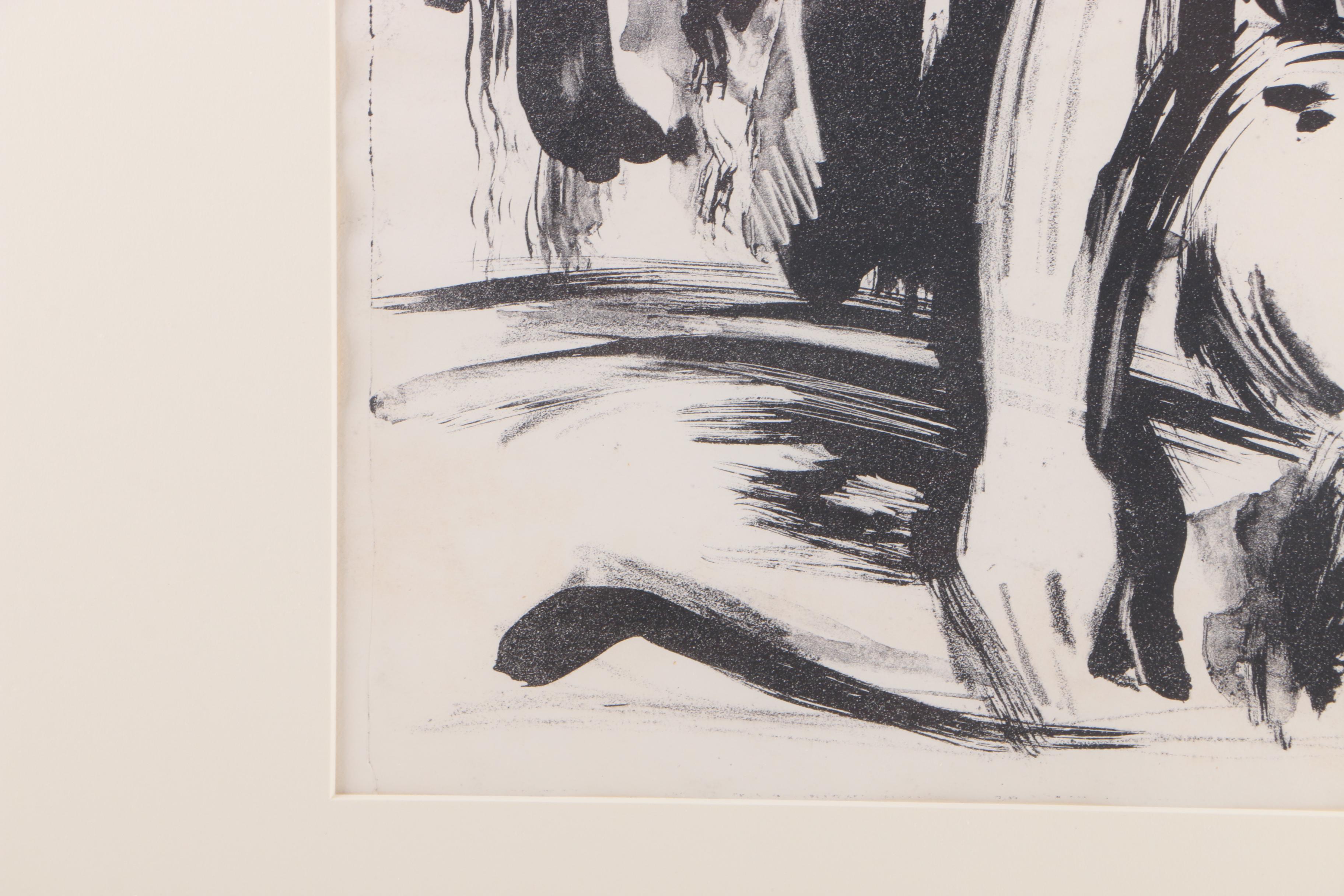 Arthur Helwig Original Lithograph on Paper