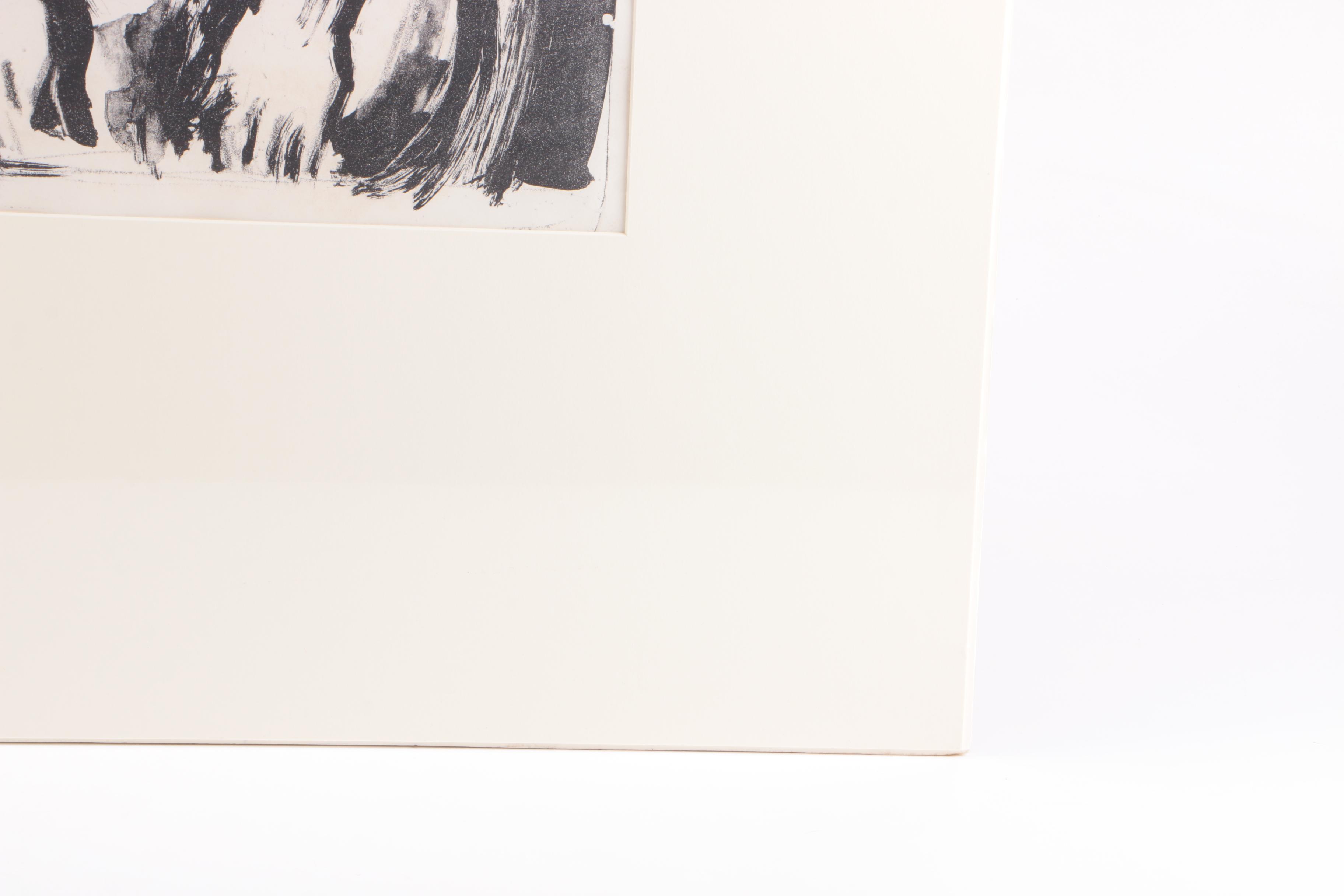 Arthur Helwig Original Lithograph on Paper