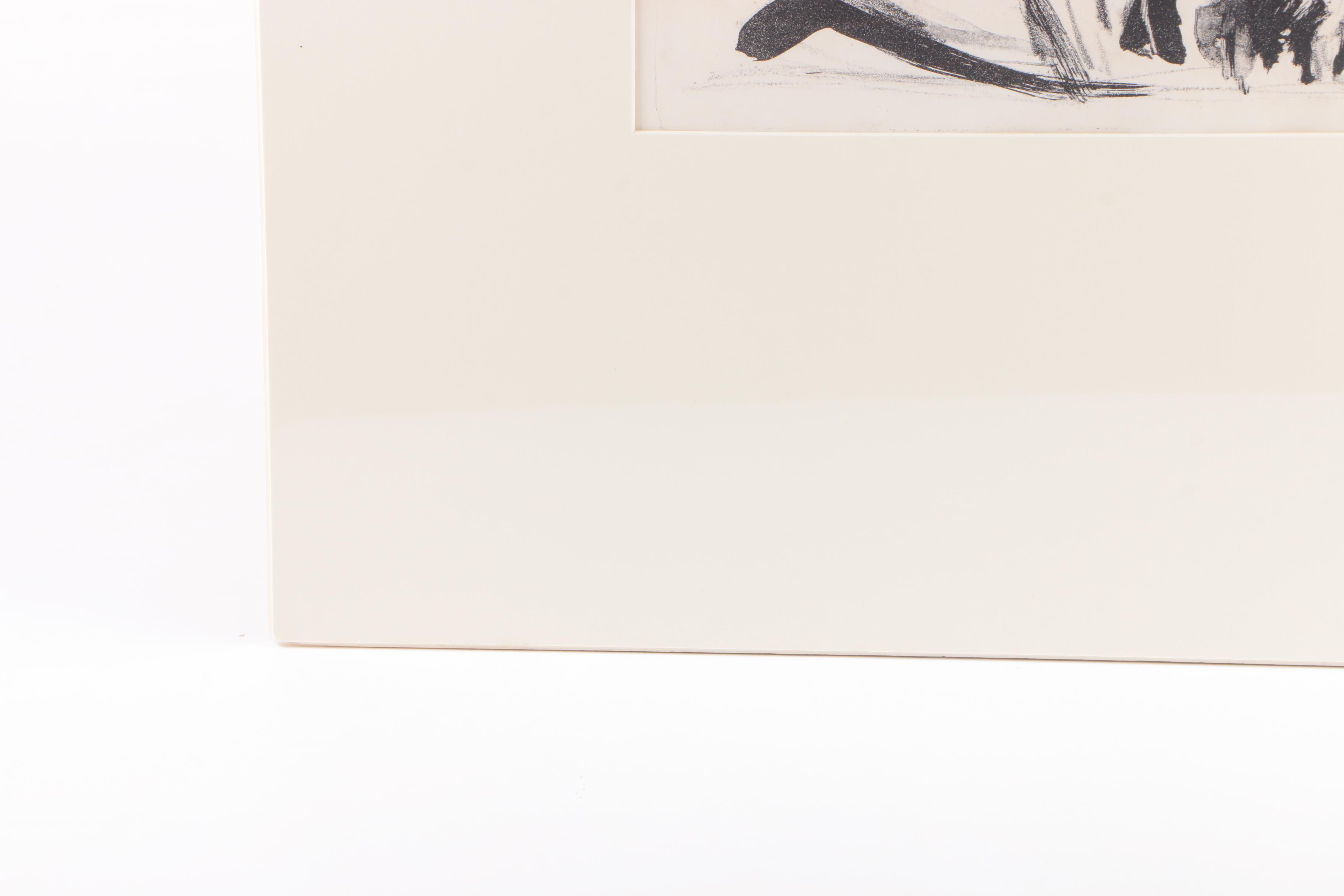 Arthur Helwig Original Lithograph on Paper