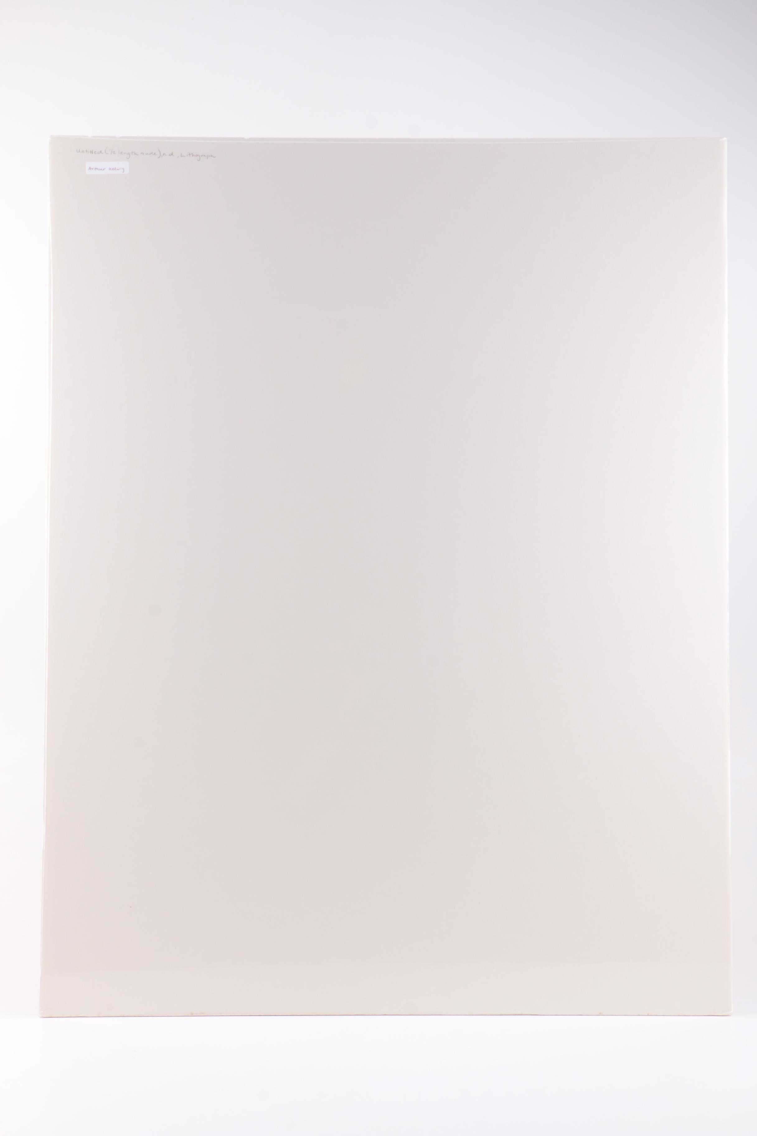 Arthur Helwig Original Lithograph on Paper