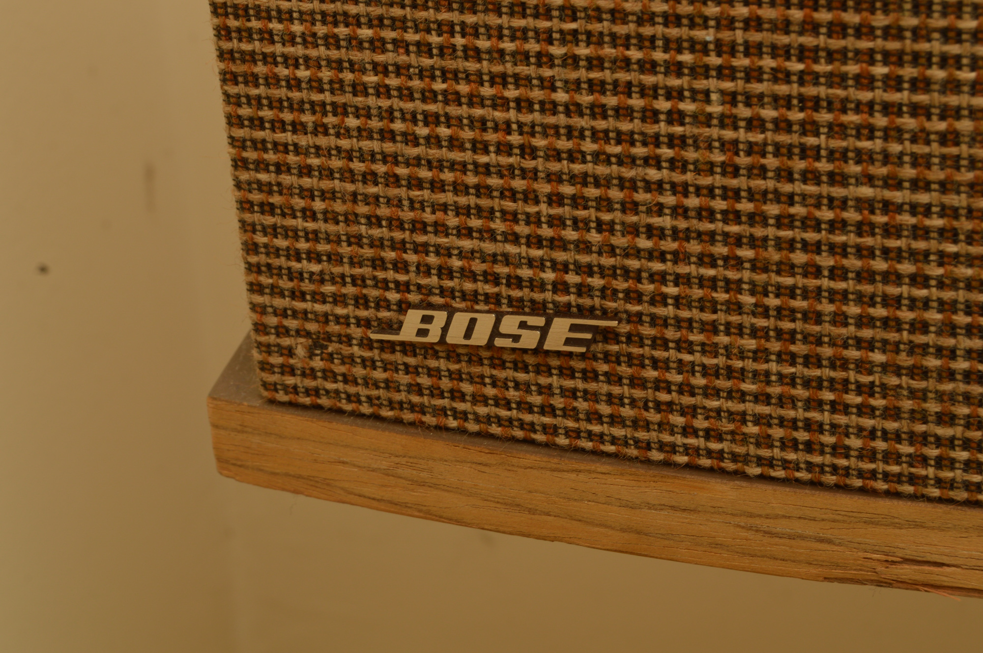 Vintage Bose Speakers on Tulip Stands