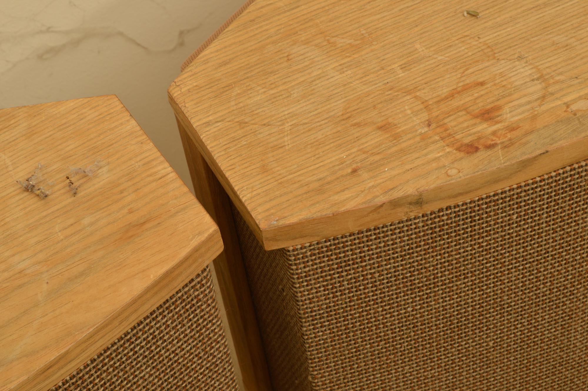 Vintage Bose Speakers on Tulip Stands