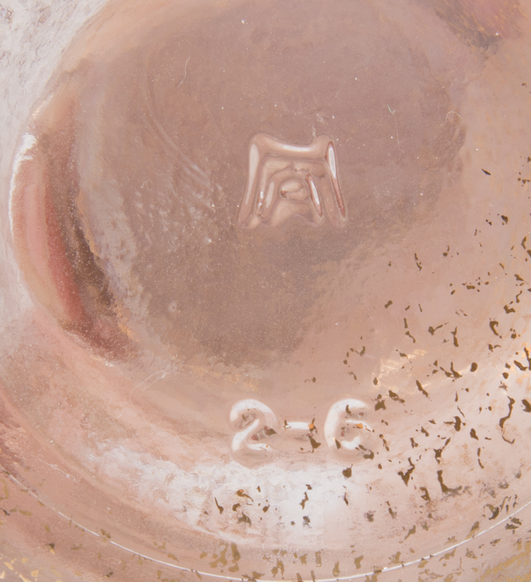 Mid-Century Hazel Atlas "Gold Fleck" Oil & Vinegar Cruet Set