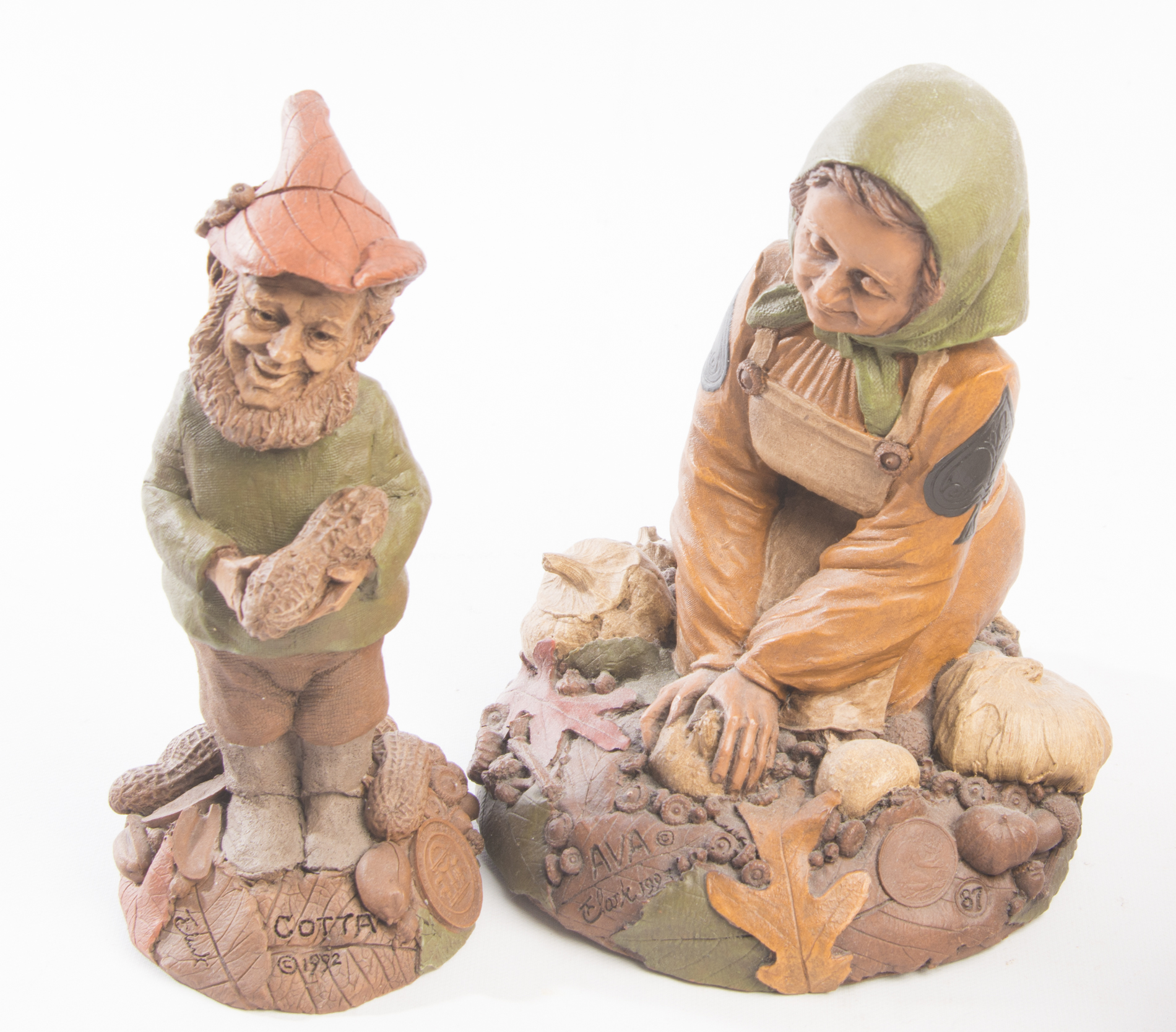 Garden Themed Tom Clark Gnome Figurines
