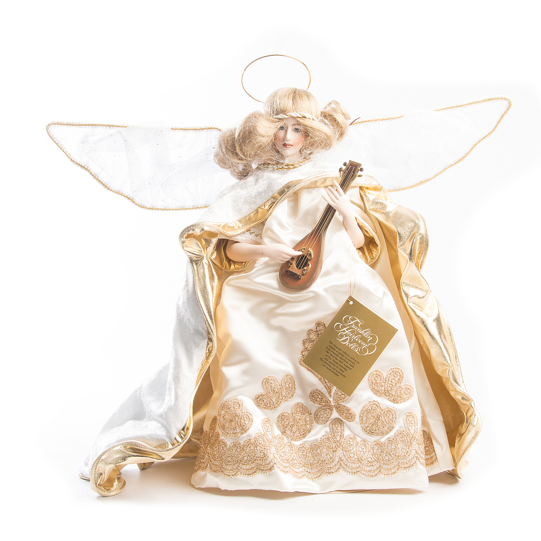"Christmas Angel" Doll by Franklin Heirloom