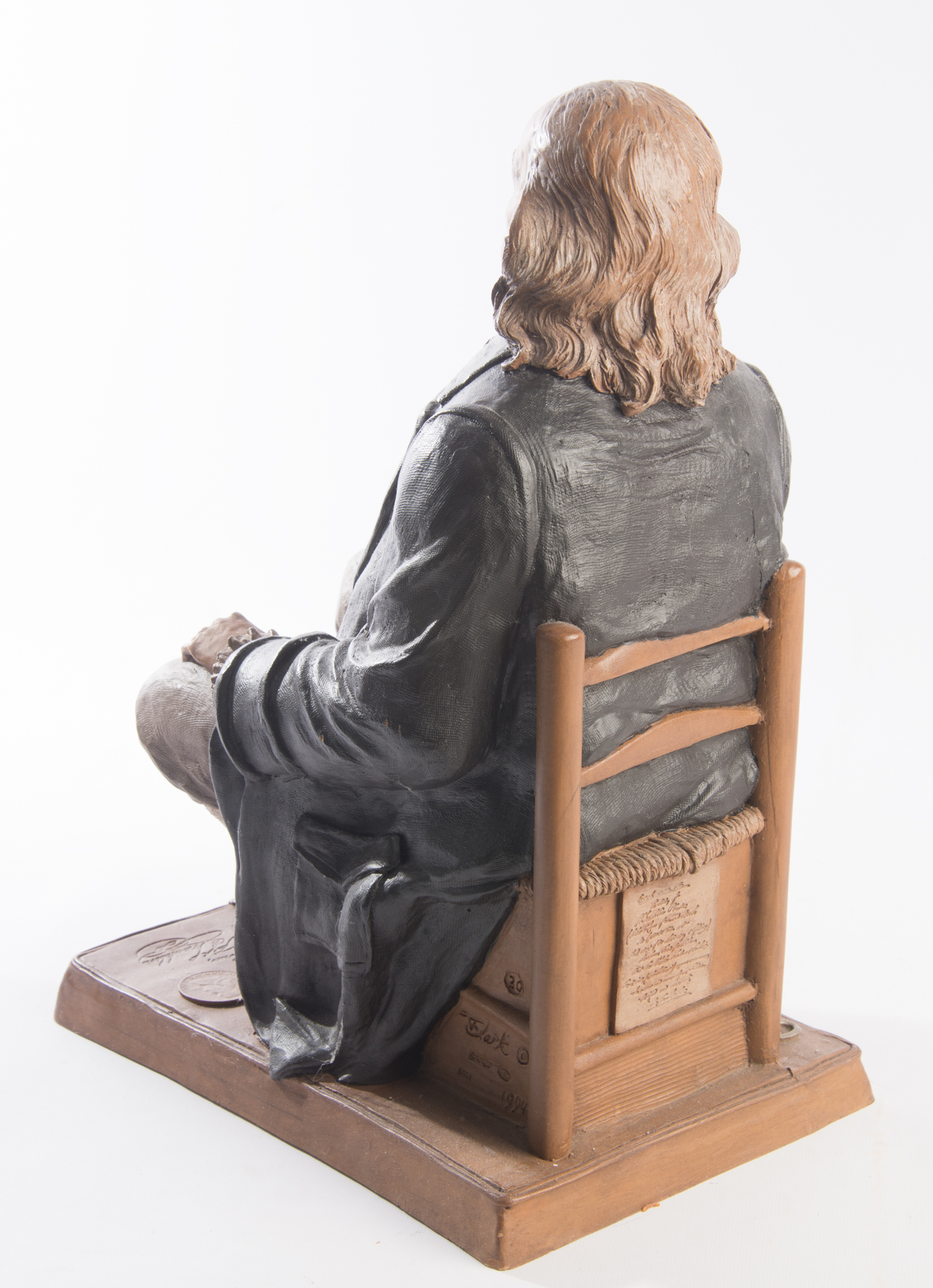 "Benjamin Franklin" Tom Clark Figurine