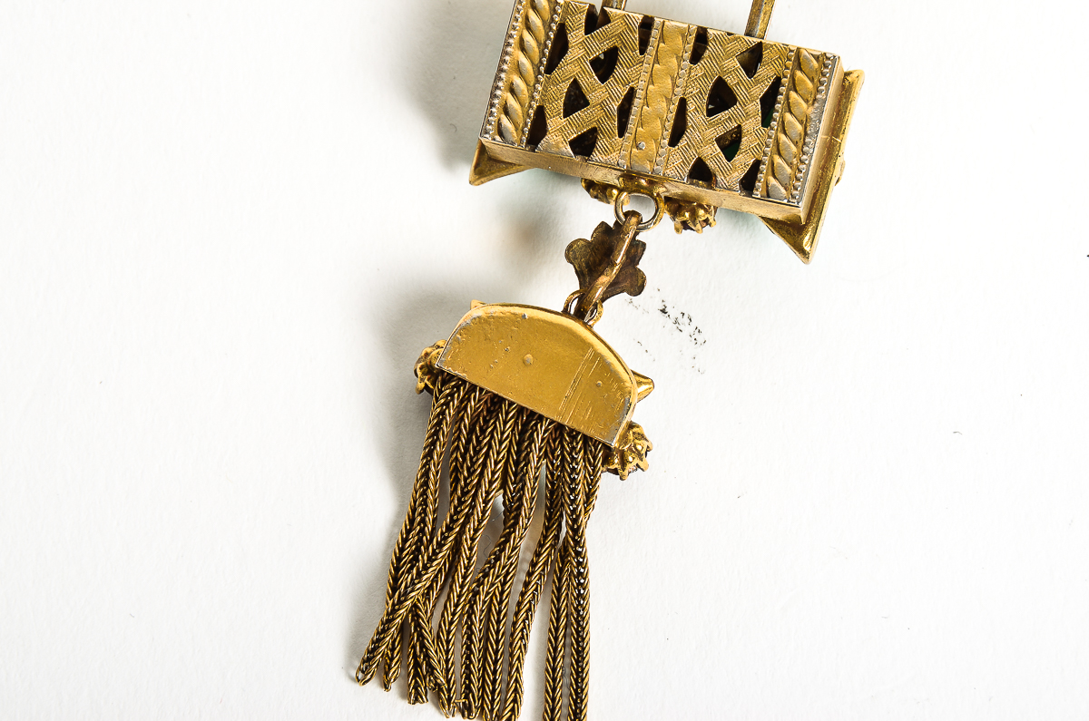 Circa 1930s Victorian Revival Lavalier German Made Parure