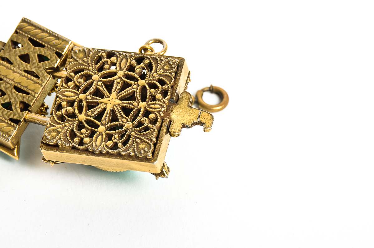 Circa 1930s Victorian Revival Lavalier German Made Parure