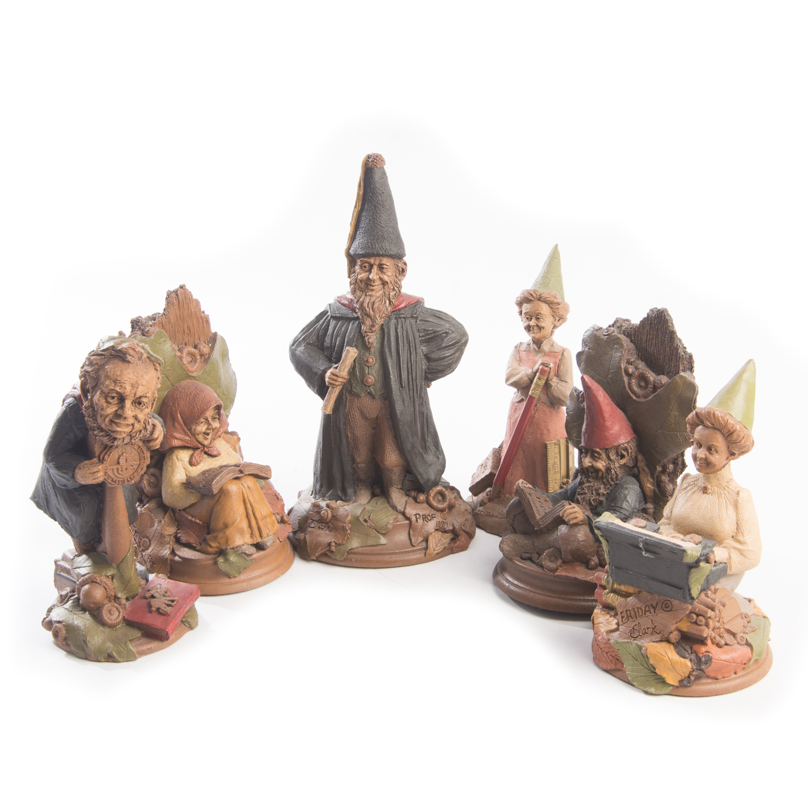 Scholarly Themed Tom Clark Gnomes
