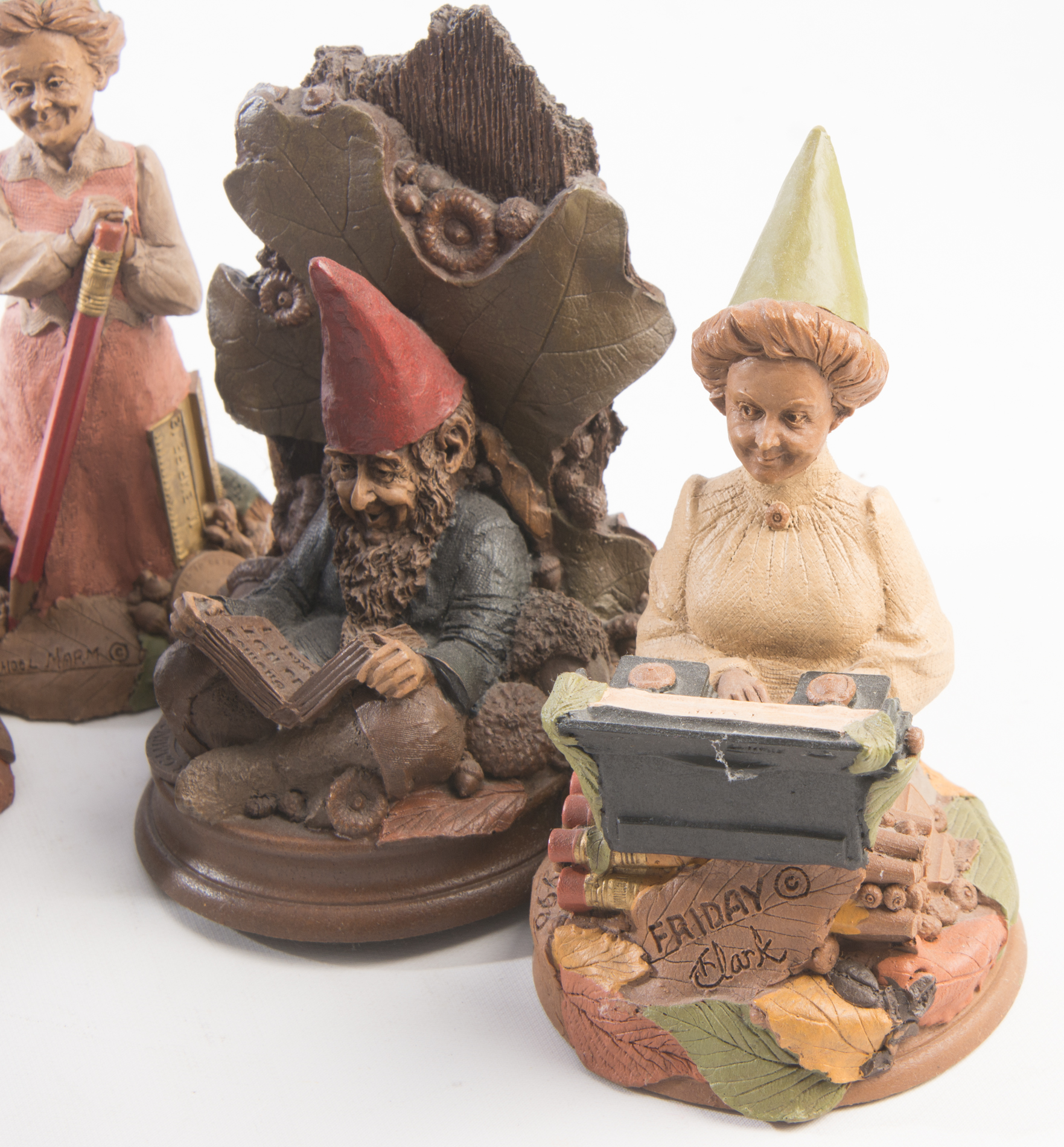 Scholarly Themed Tom Clark Gnomes