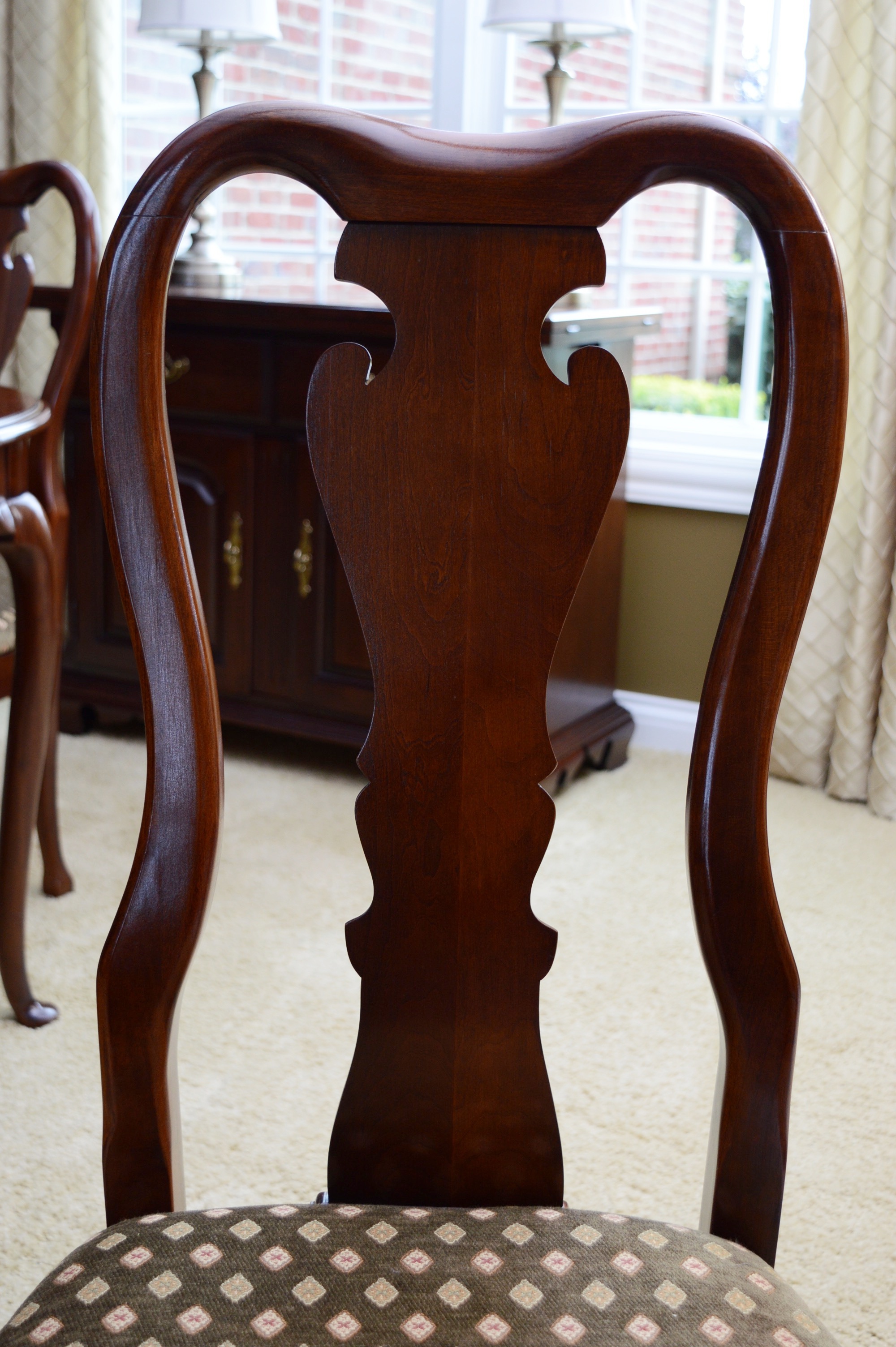 Thomasville Cherry Dining Table and Chairs