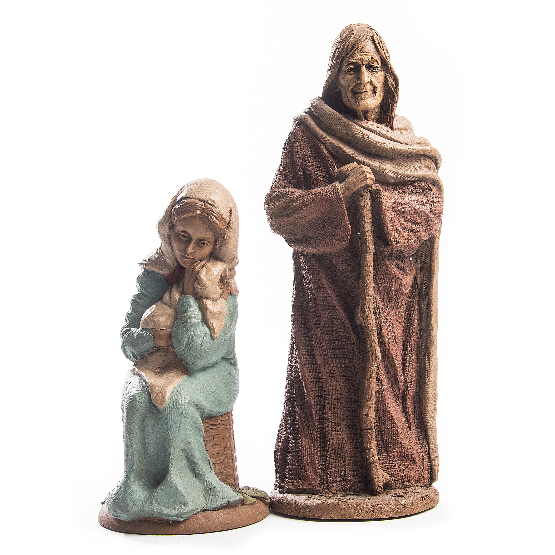 "Mary II" and "Shepherd II" Tom Clark Figurines