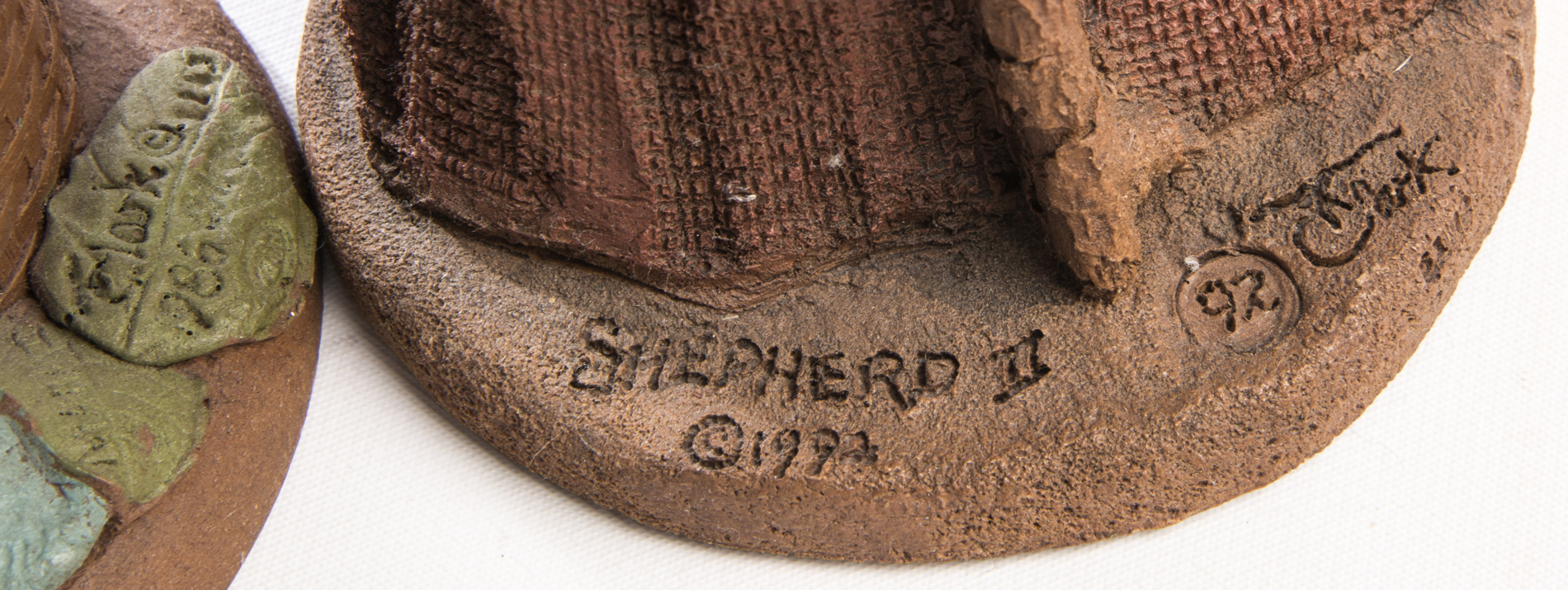 "Mary II" and "Shepherd II" Tom Clark Figurines