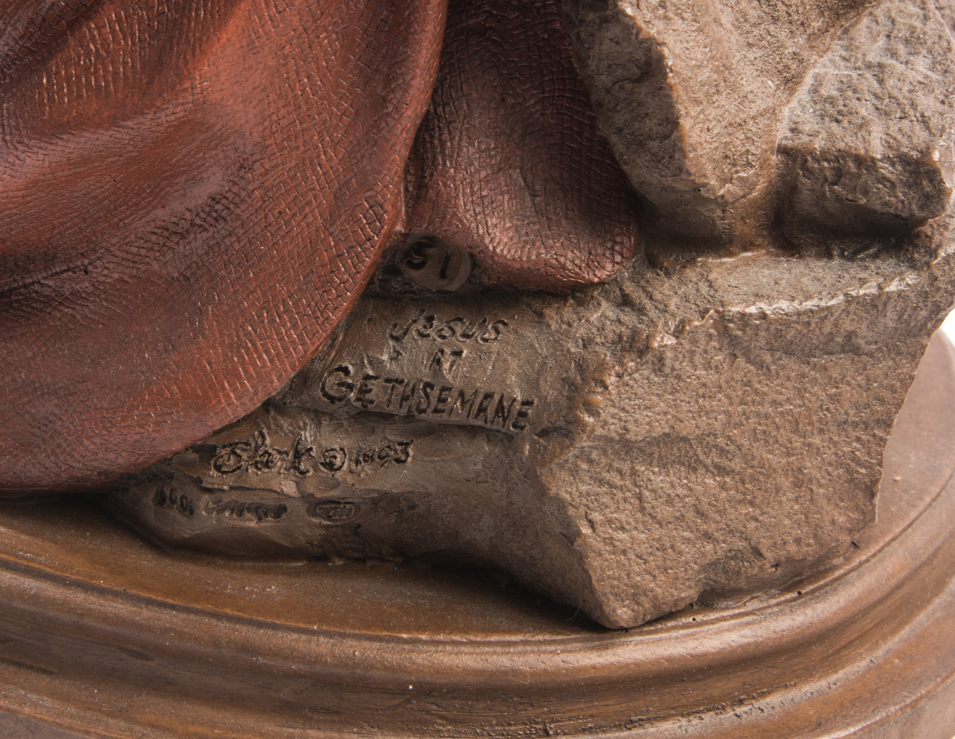 "Jesus At Gethsemane" Tom Clark Figurine