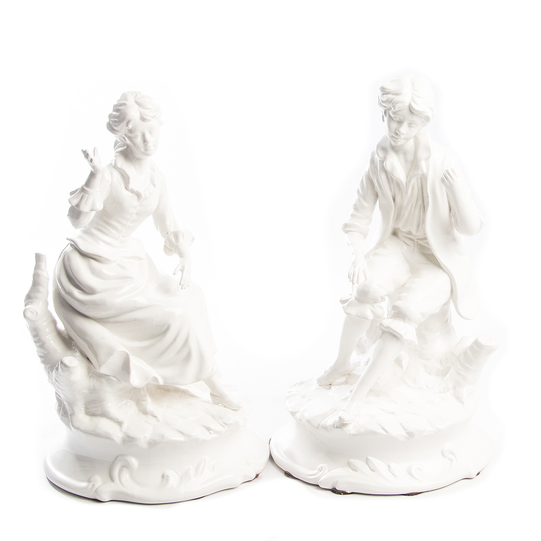 Lisi Martin Porcelain Figurines by Dolfi of Italy