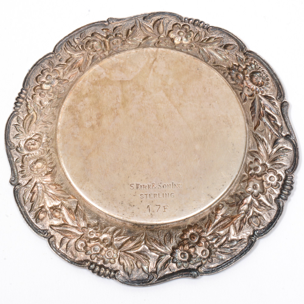 Sterling Silver Tableware Including S. Kirk & Son and Gorham