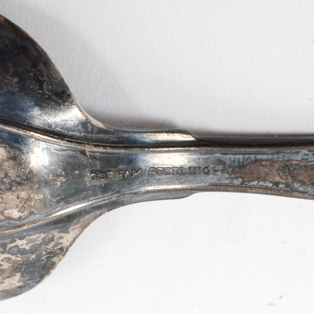 Sterling Silver Tableware Including S. Kirk & Son and Gorham