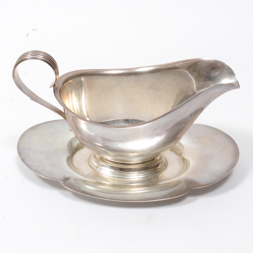 Sterling Silver Tableware Including S. Kirk & Son and Gorham