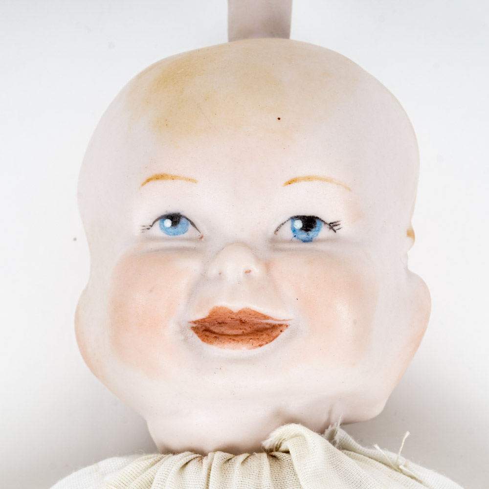 Vintage Triple Face China Head Baby Doll