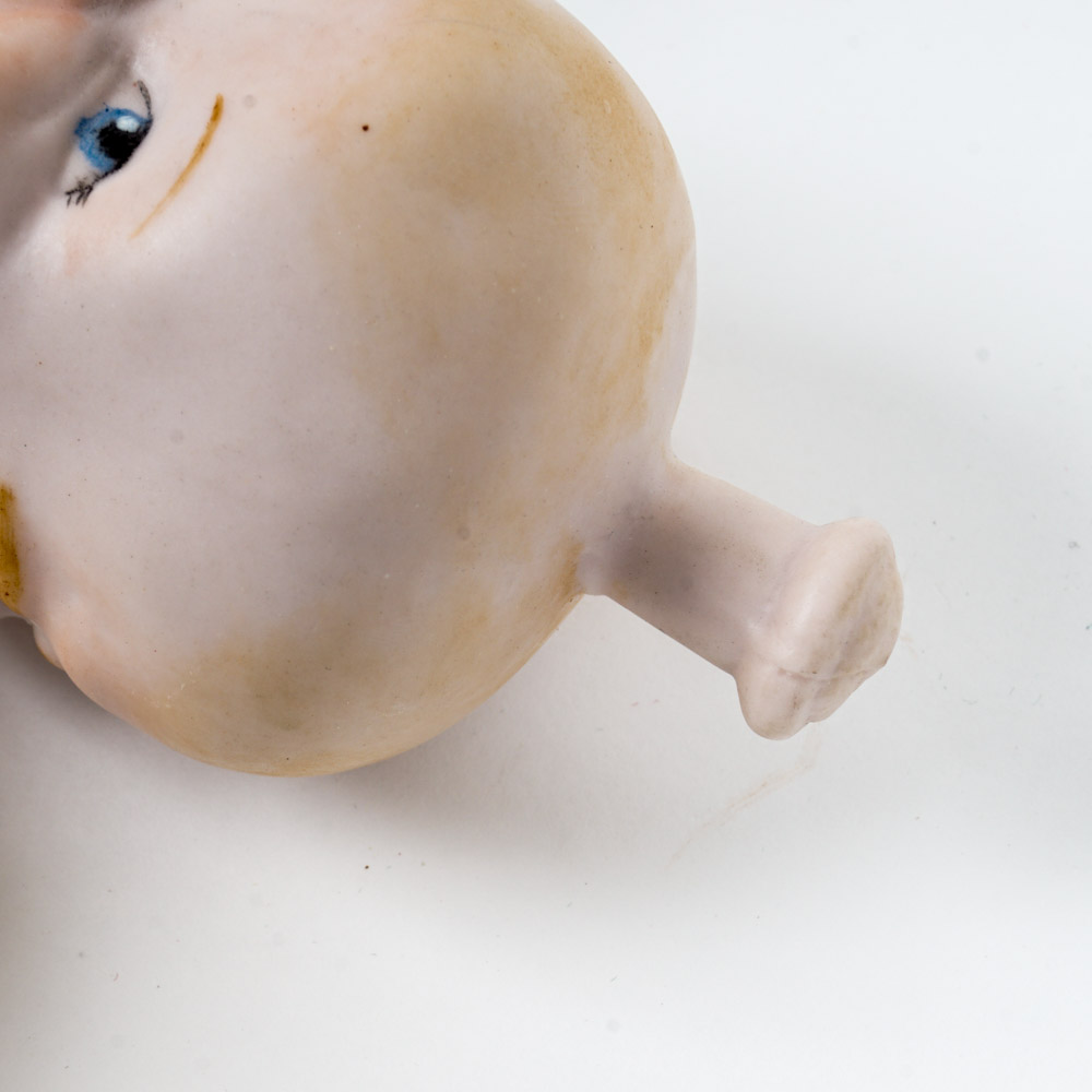 Vintage Triple Face China Head Baby Doll