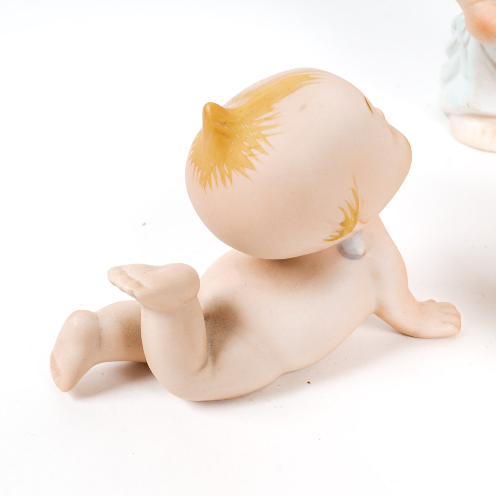 Vintage Lefton and Enesco Baby Figurines