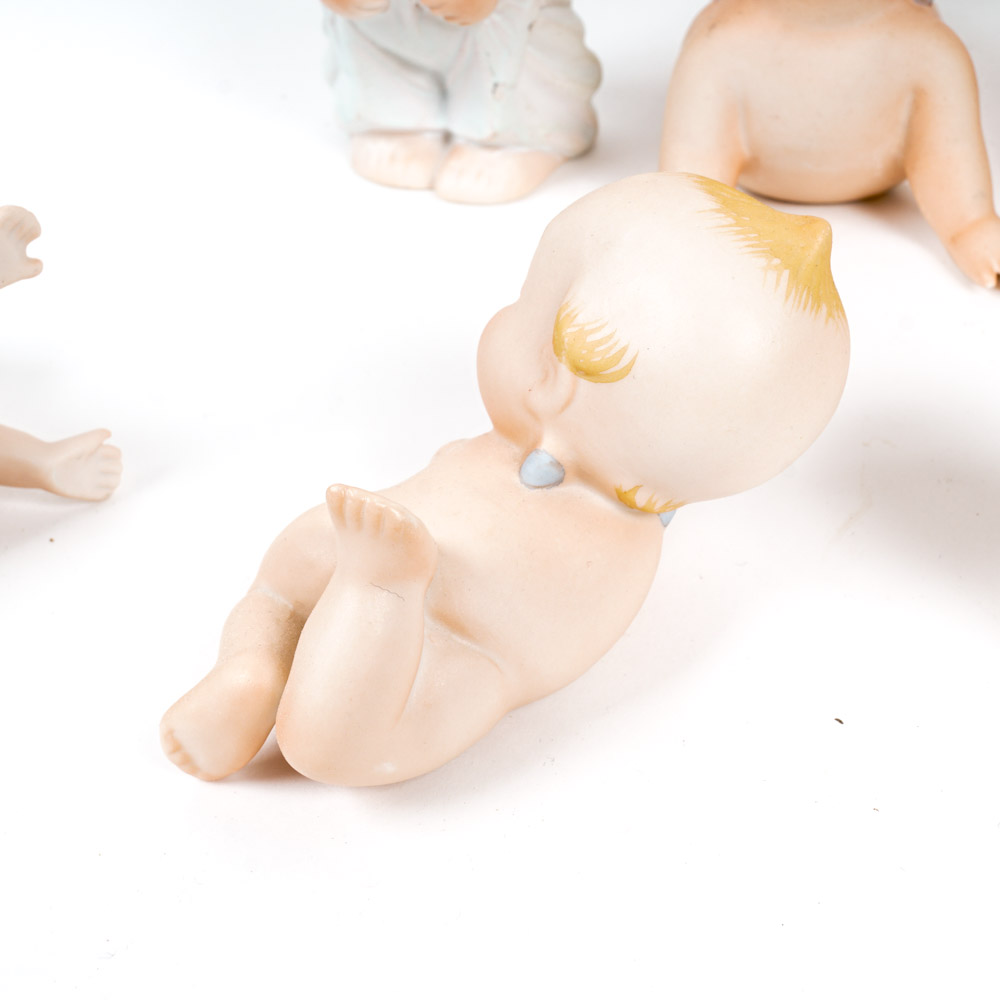 Vintage Lefton and Enesco Baby Figurines