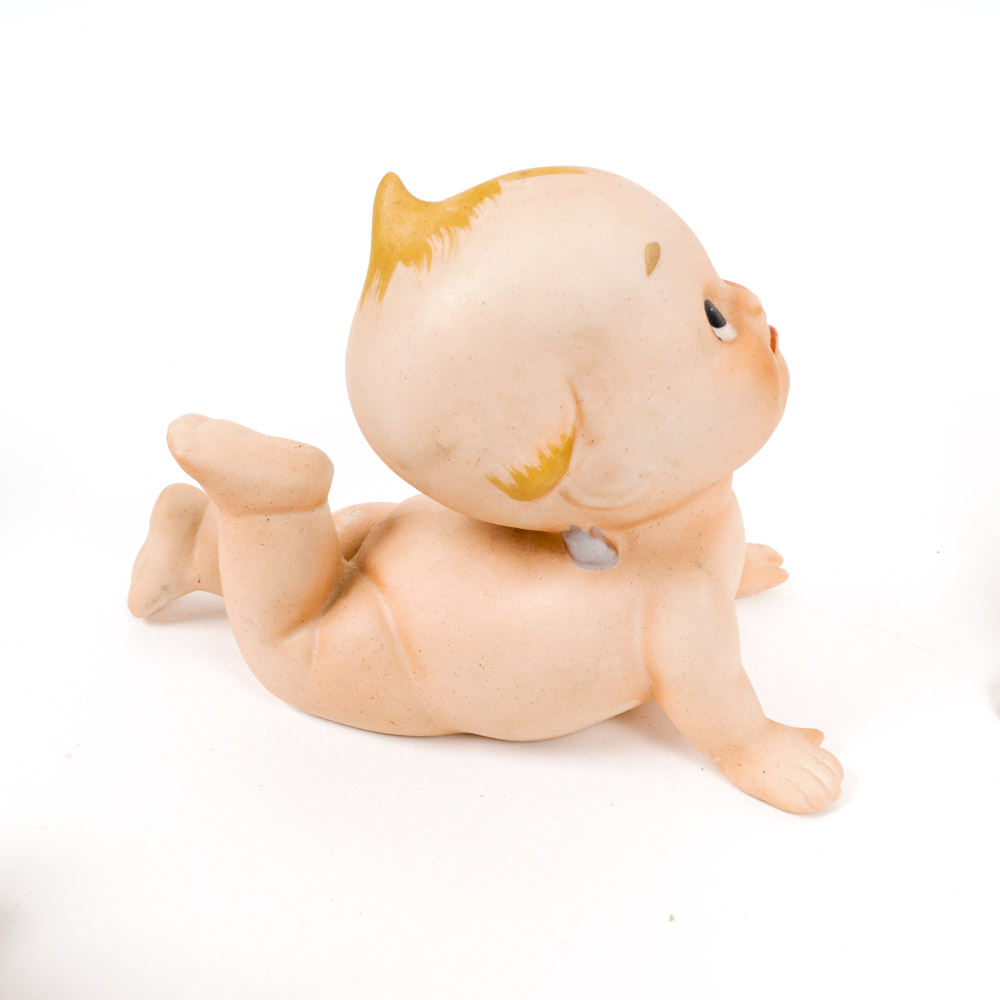 Vintage Lefton and Enesco Baby Figurines